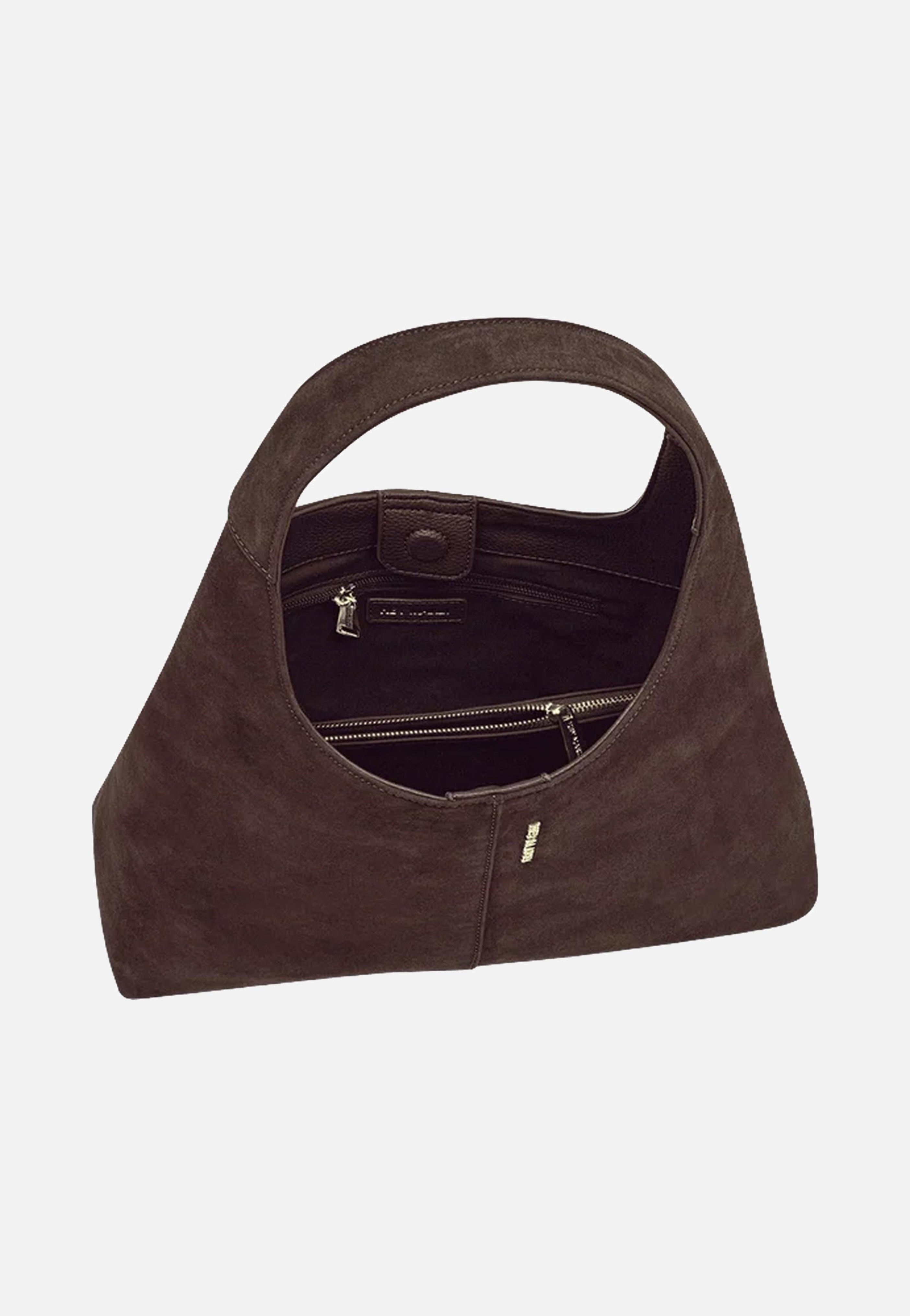 Hey Marly Alltime Lover ReSuede M Coffee Hobo Bag