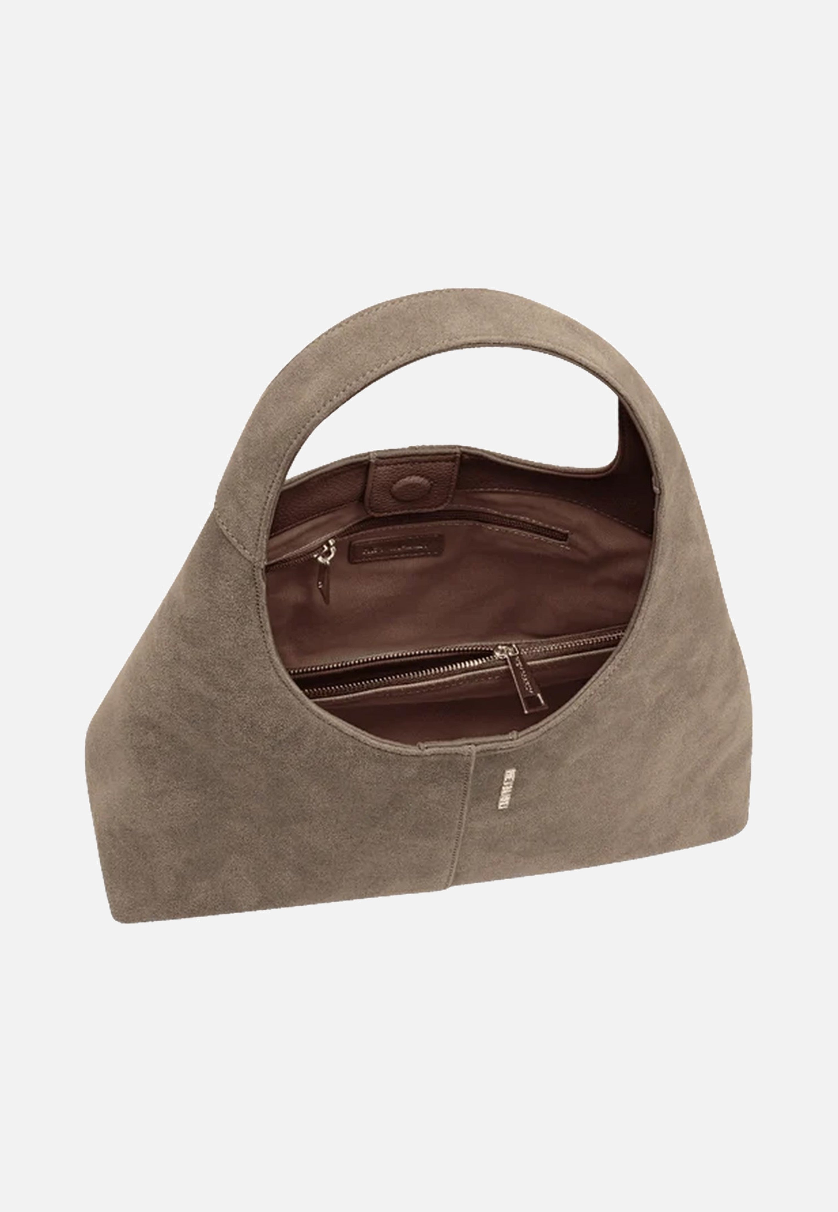 Hey Marly Alltime Lover ReSuede M Mocha Hobo Bag