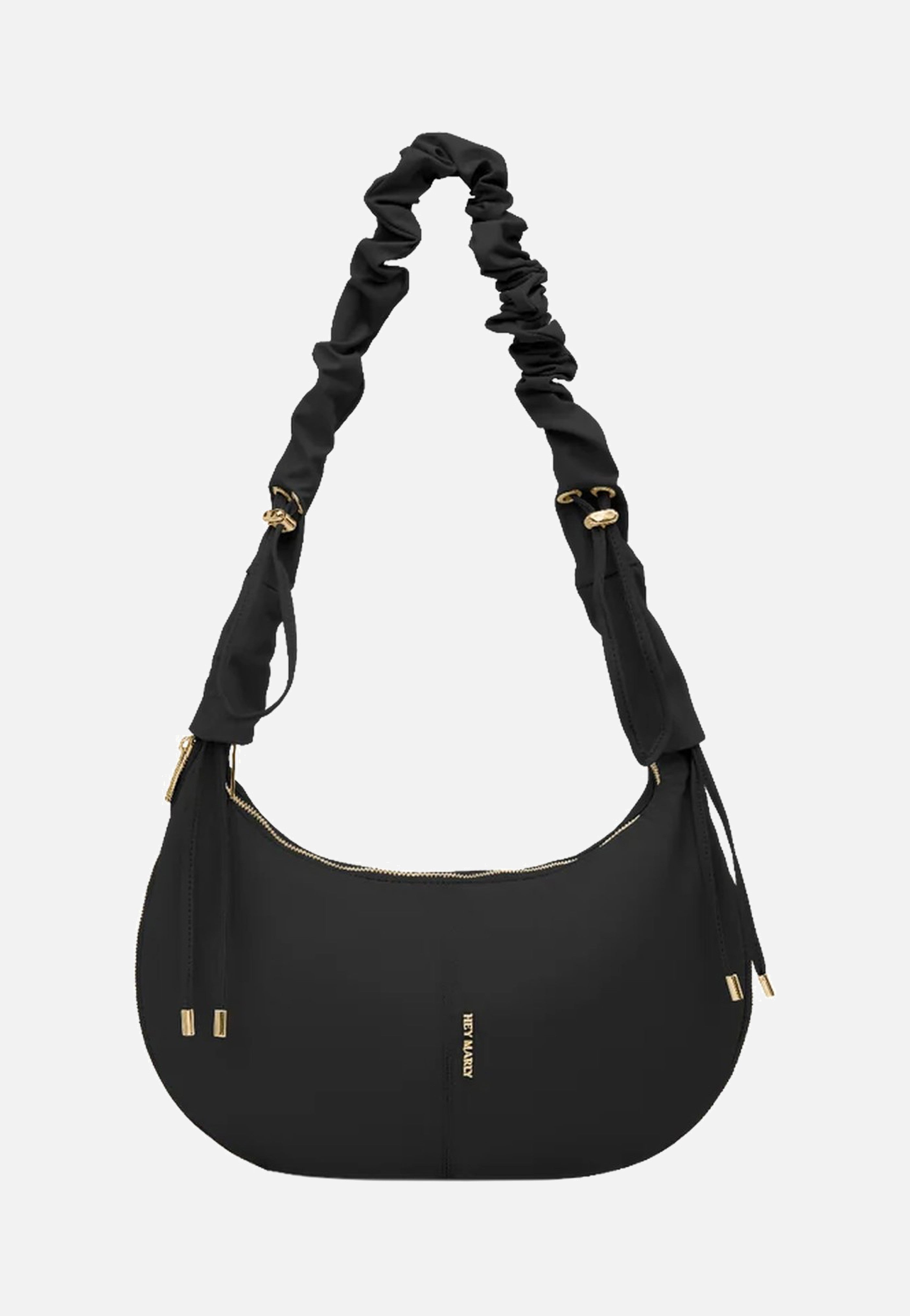 Hey Marly Easy Buddy M Black Crossbody Bag