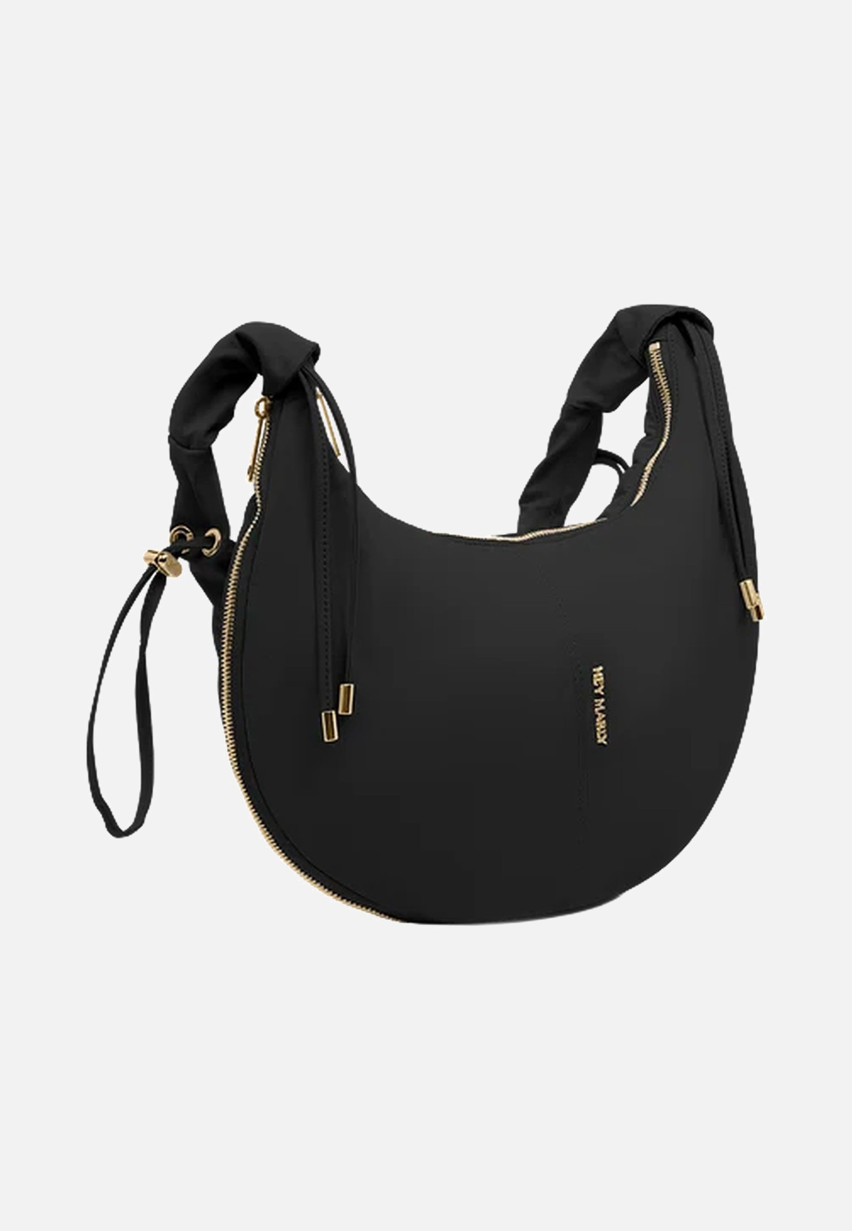 Hey Marly Easy Buddy M Black Crossbody Bag