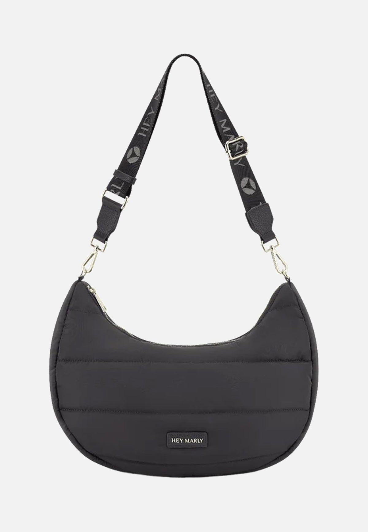 Hey Marly Lifetime Buddy M Grey Crossbody Bag