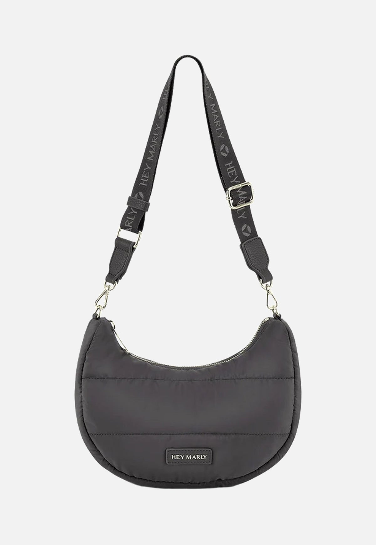 Hey Marly Lifetime Buddy S Grey Crossbody Bag