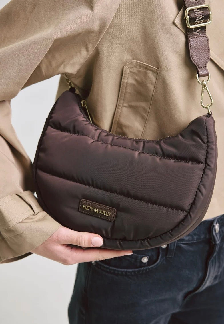 Hey Marly Lifetime Buddy S Coffee Crossbody Bag