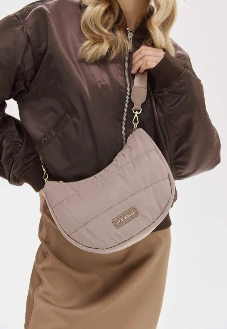 Hey Marly Lifetime Buddy S Mocha Crossbody Bag