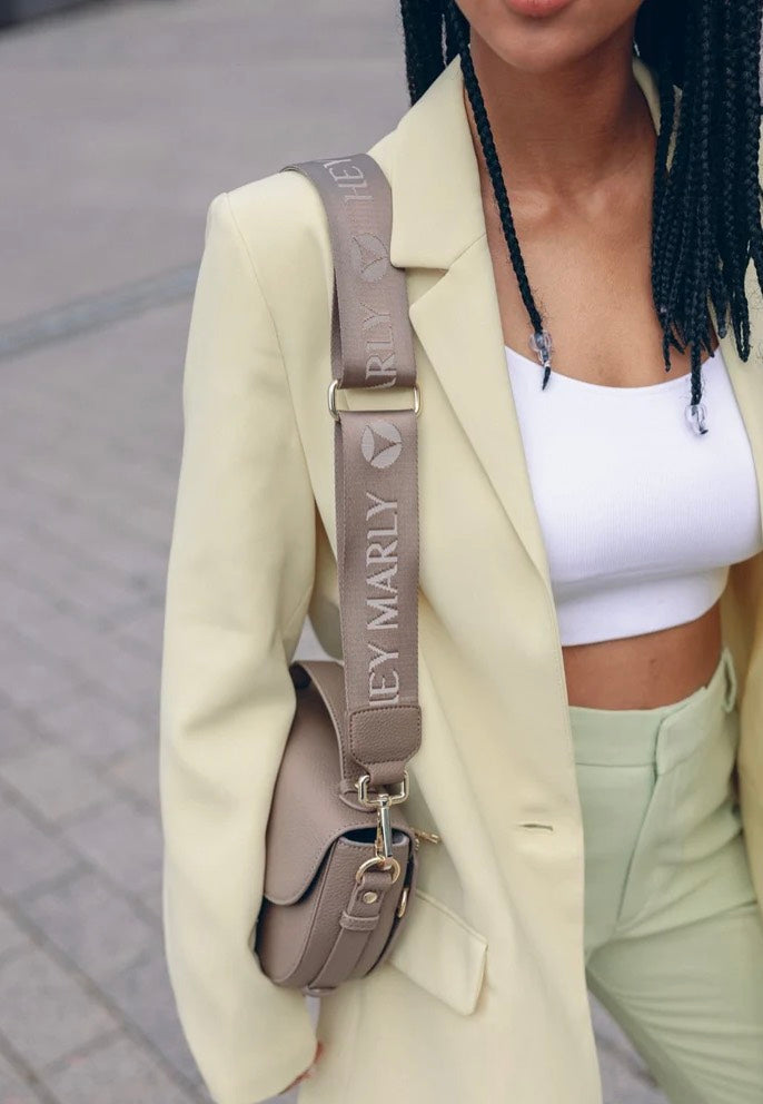 Hey Marly Signature Strap Mocha Taschengurt