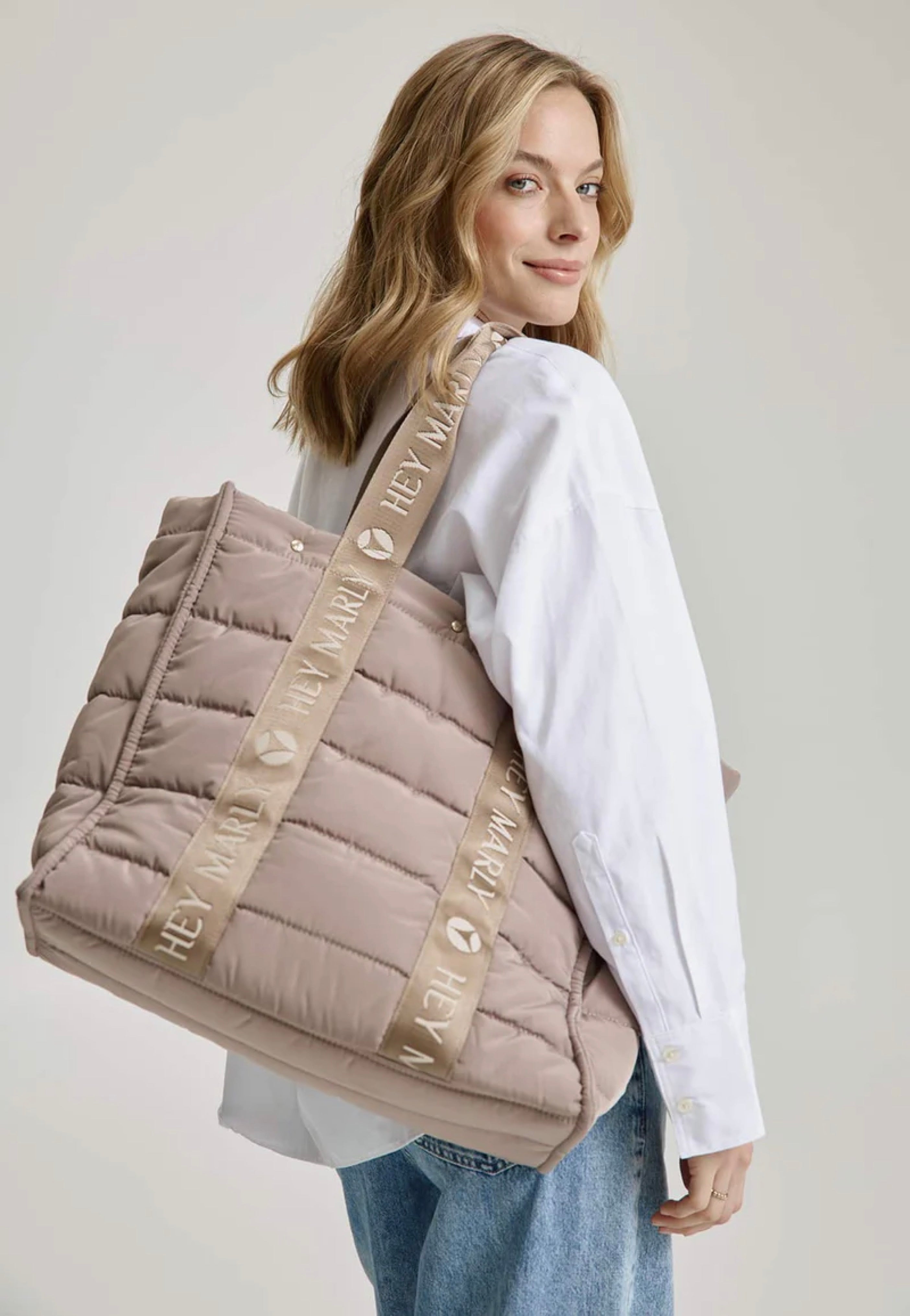 Hey Marly Best Buddy Mocha Shopper