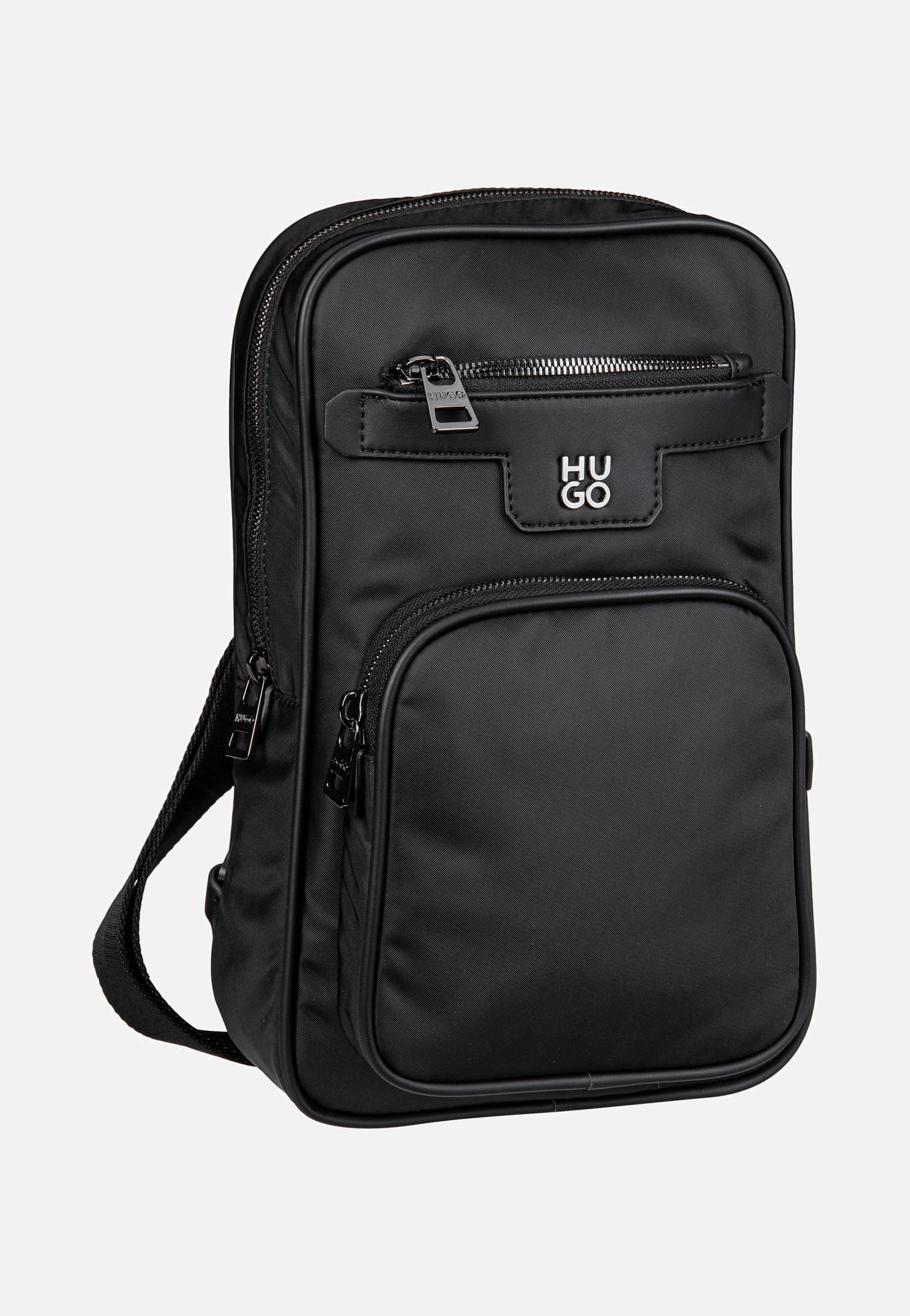 HUGO - Nesh N Monostrap 50541943 Black - Sling Bag | Men-Image