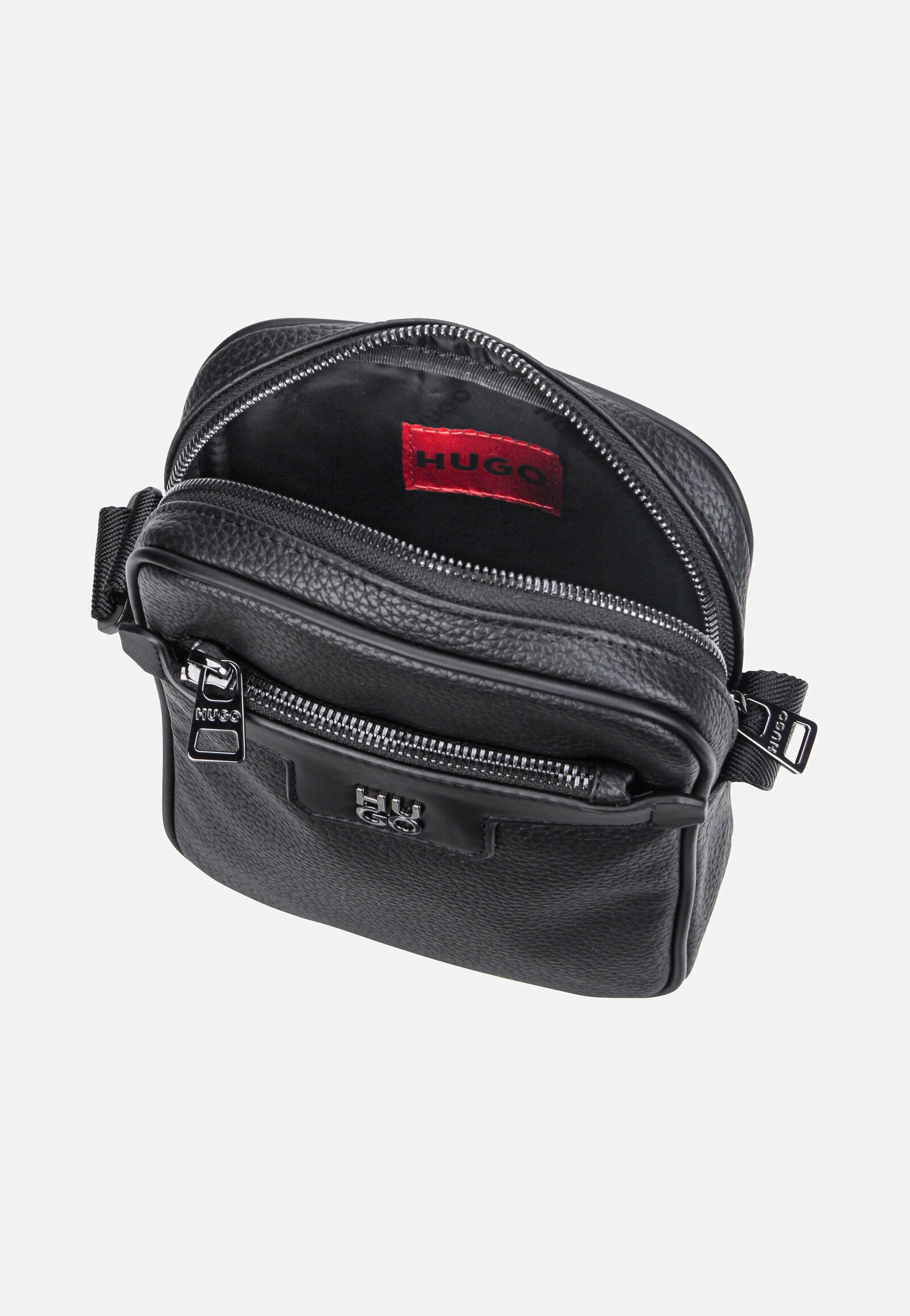 HUGO - Nesh R NS Zip 50529484 Black - Shoulder Bag | Men-Image