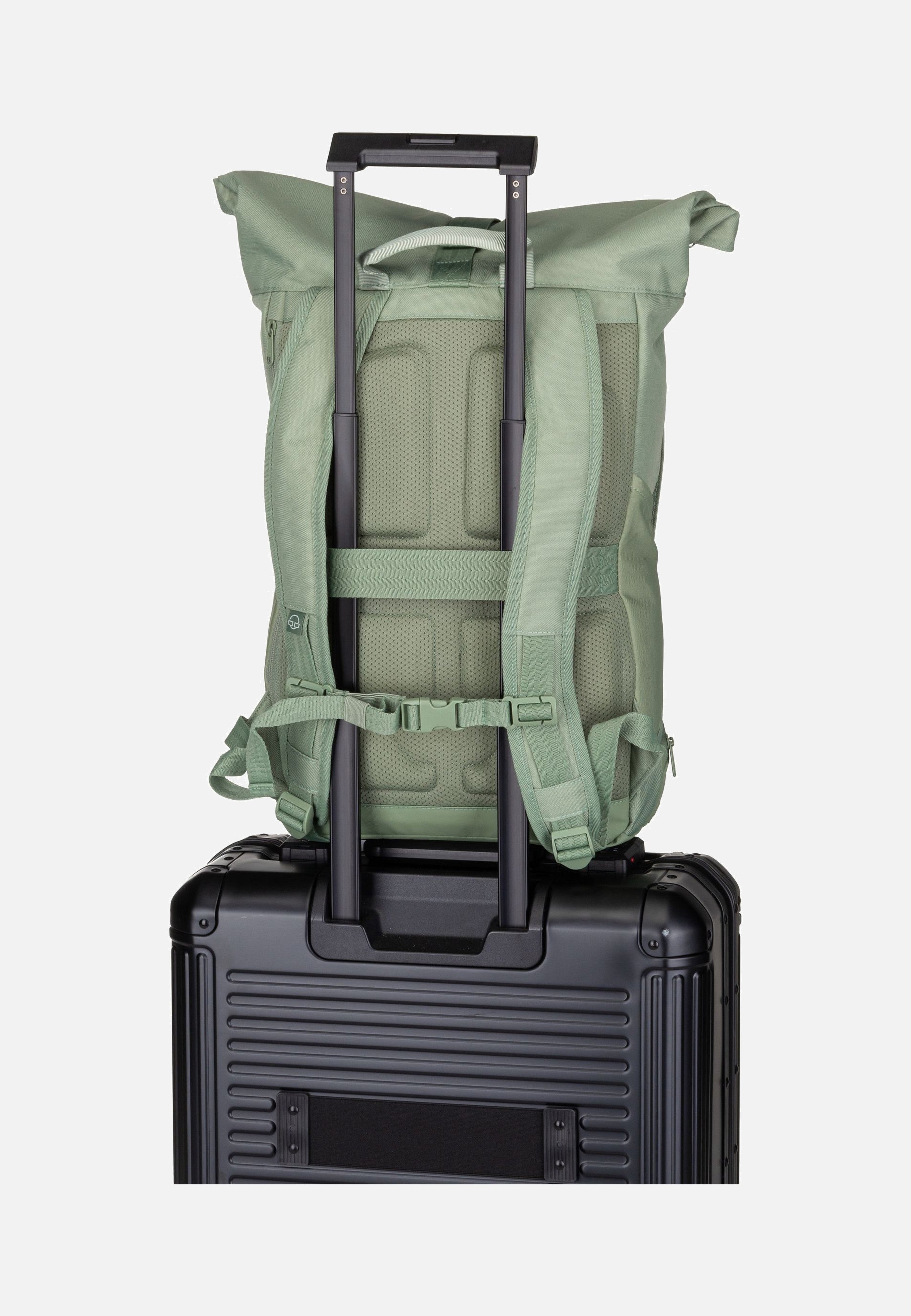 Johnny Urban - Allen Large Salbeigrün - Rolltop Backpack | Neutral-Image