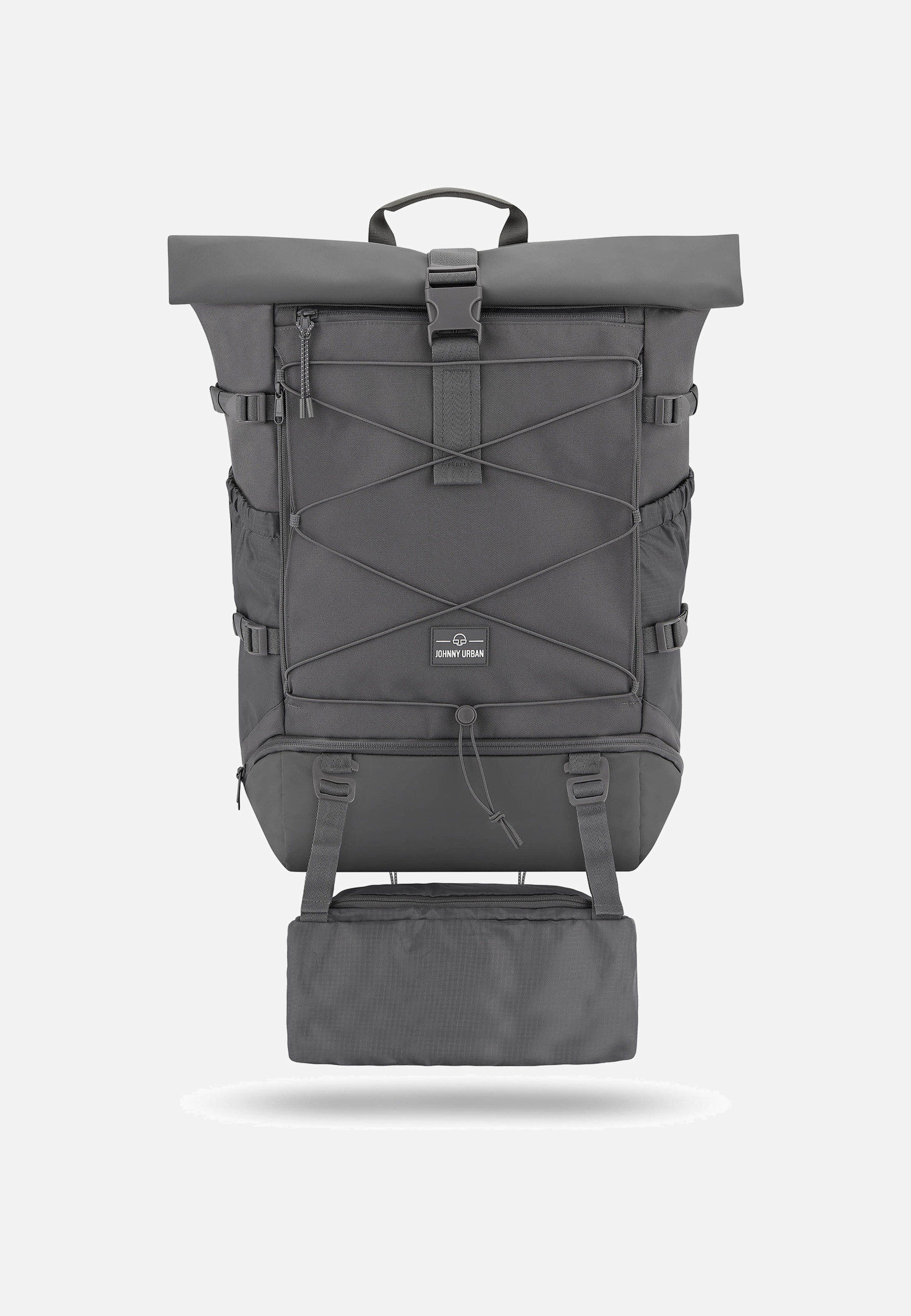 Johnny Urban - Allen Large Travel Dunkelgrau - Rolltop Backpack | Neutral-Image