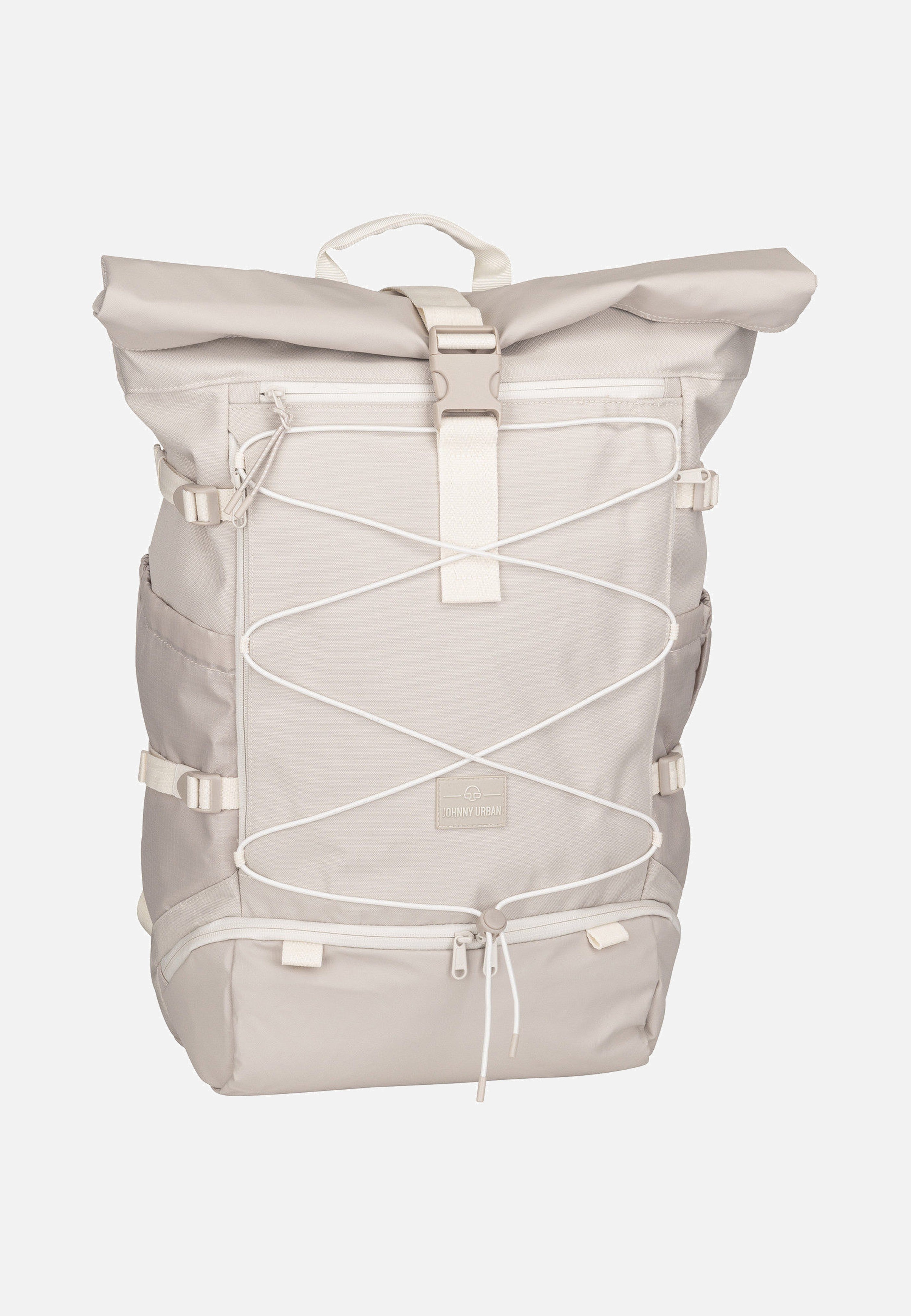 Johnny Urban - Allen Large Travel Sand - Rolltop Backpack | Neutral-Image