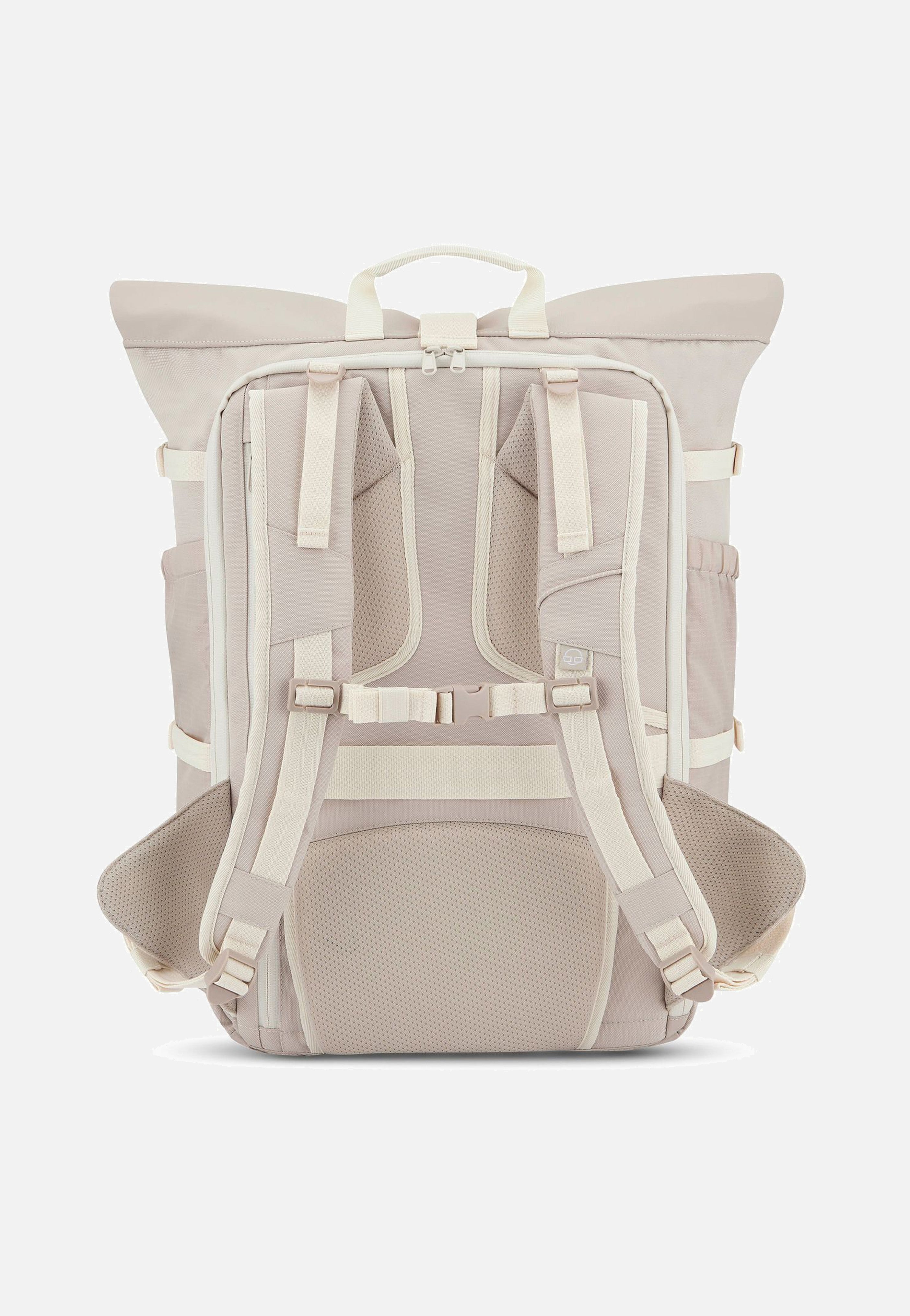Johnny Urban - Allen Large Travel Sand - Rolltop Backpack | Neutral-Image