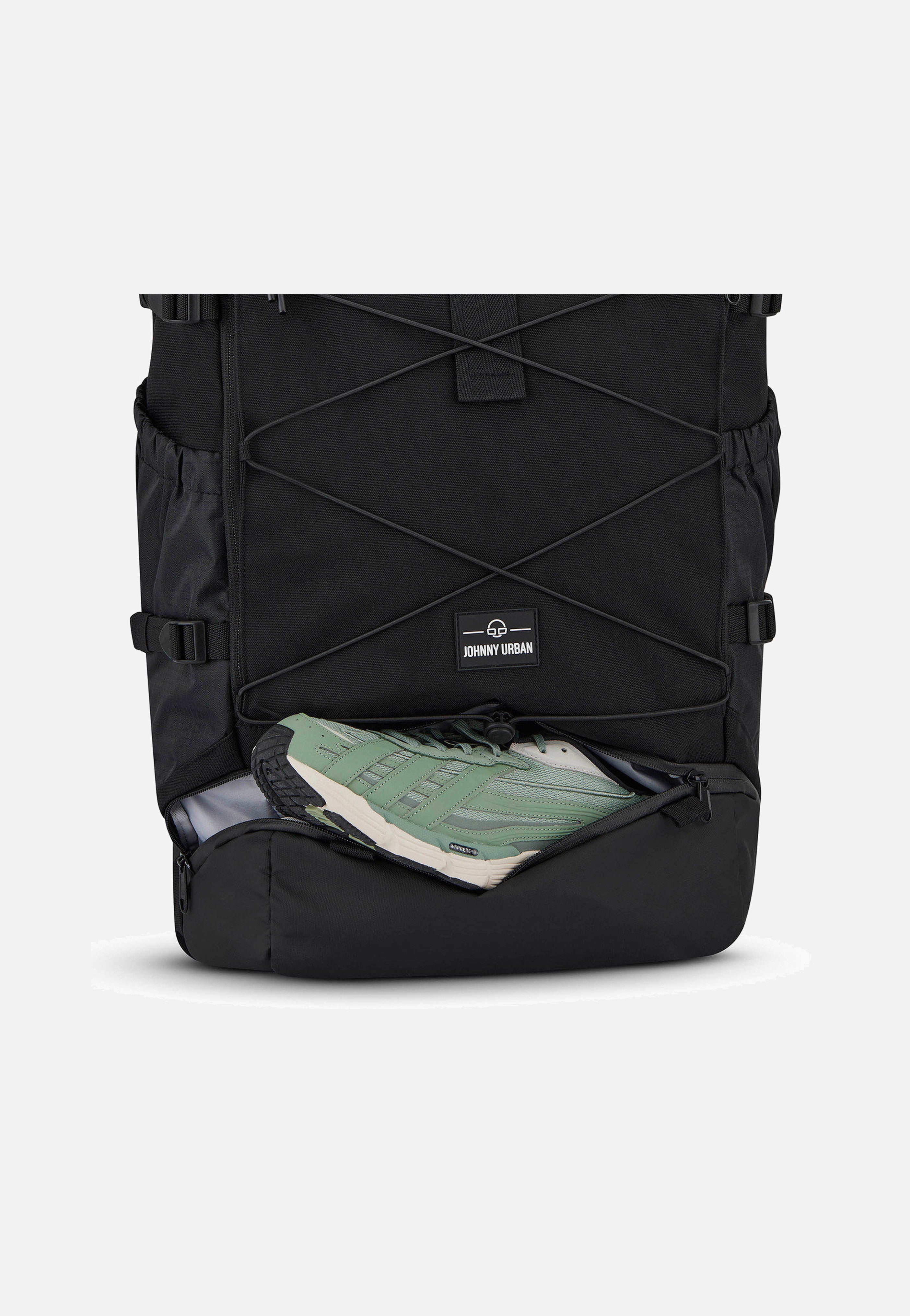 Johnny Urban - Allen Large Travel Schwarz - Rolltop Backpack | Neutral-Image