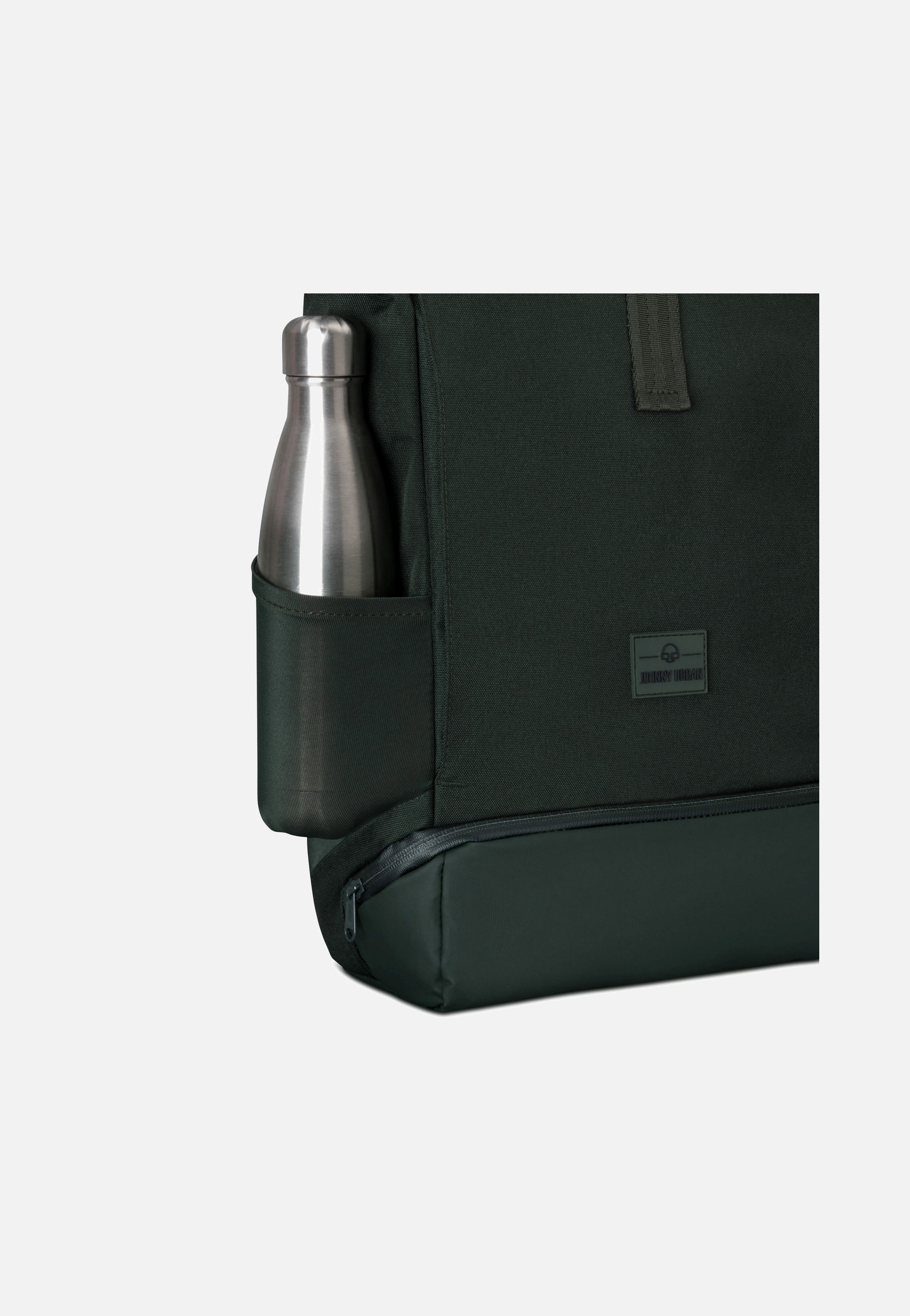 Johnny Urban - Allen Medium Dark Olive - Rolltop Backpack | Neutral-Image