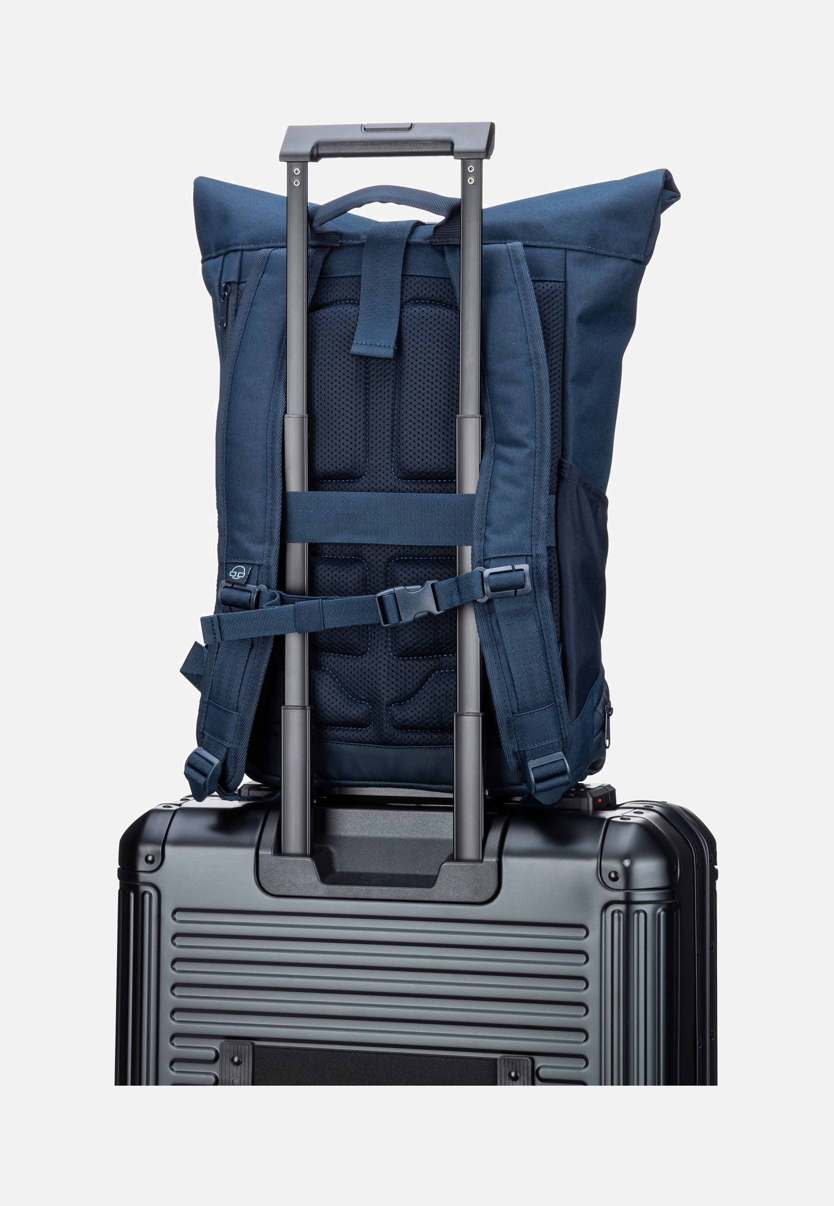 Johnny Urban - Allen Medium Dunkelblau - Rolltop Backpack | Neutral-Image