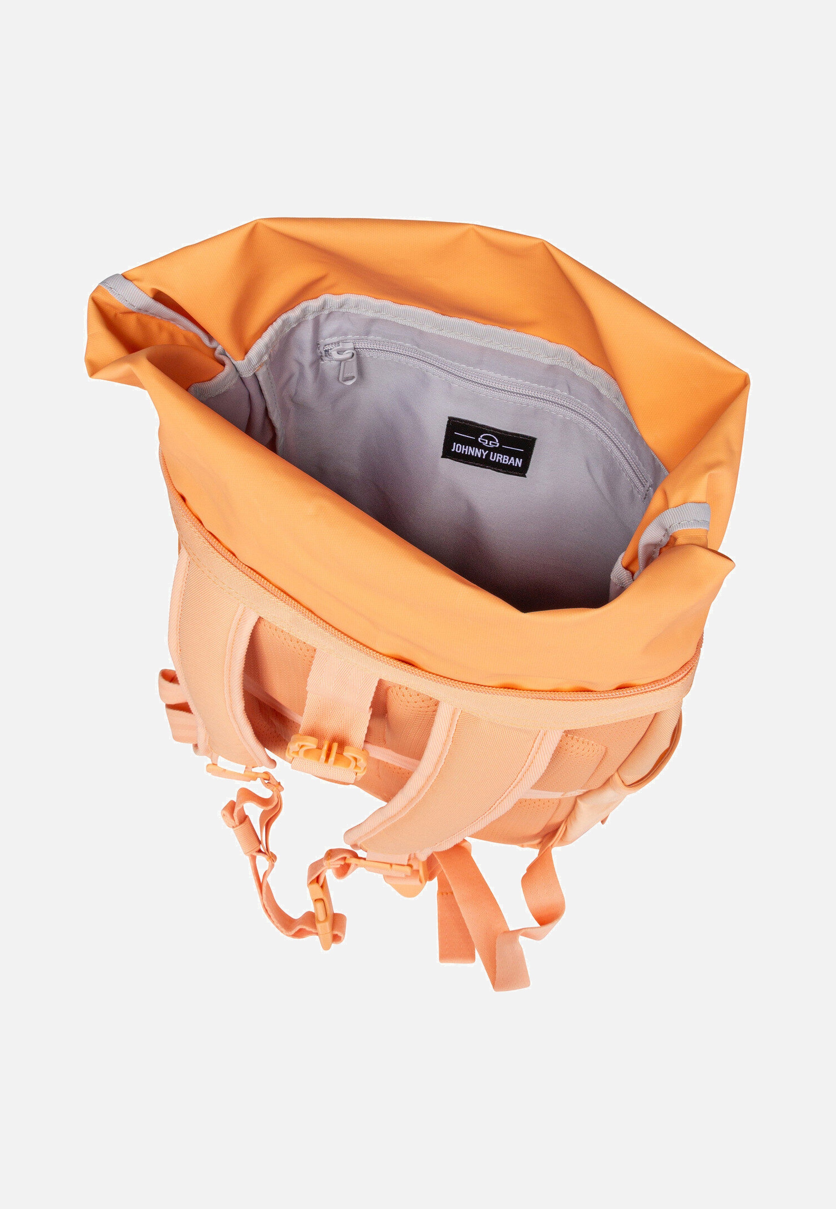 Johnny Urban - Allen Medium Peach - Rolltop Backpack | Neutral-Image