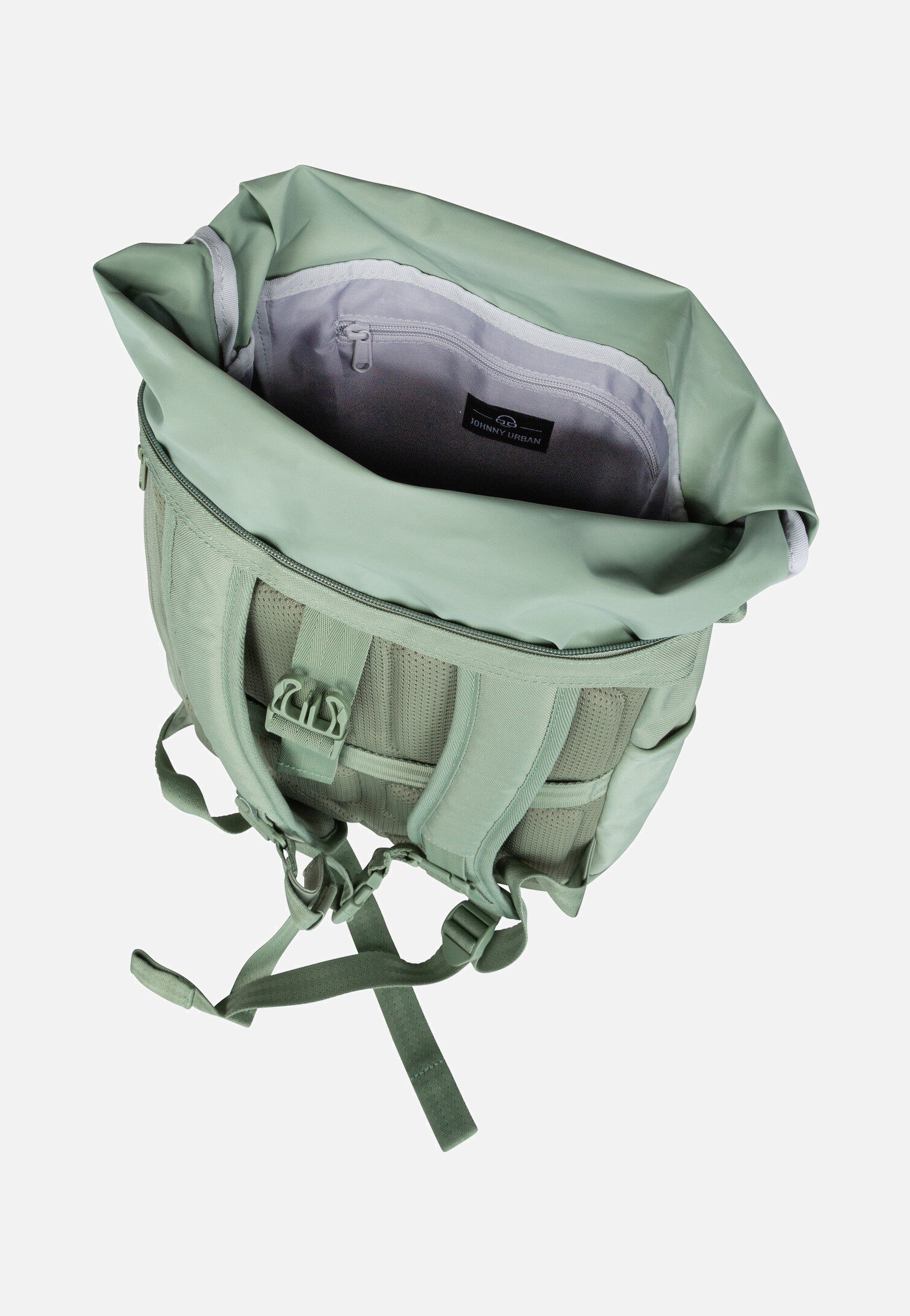 Johnny Urban - Allen Medium Salbeigrün - Rolltop Backpack | Neutral-Image