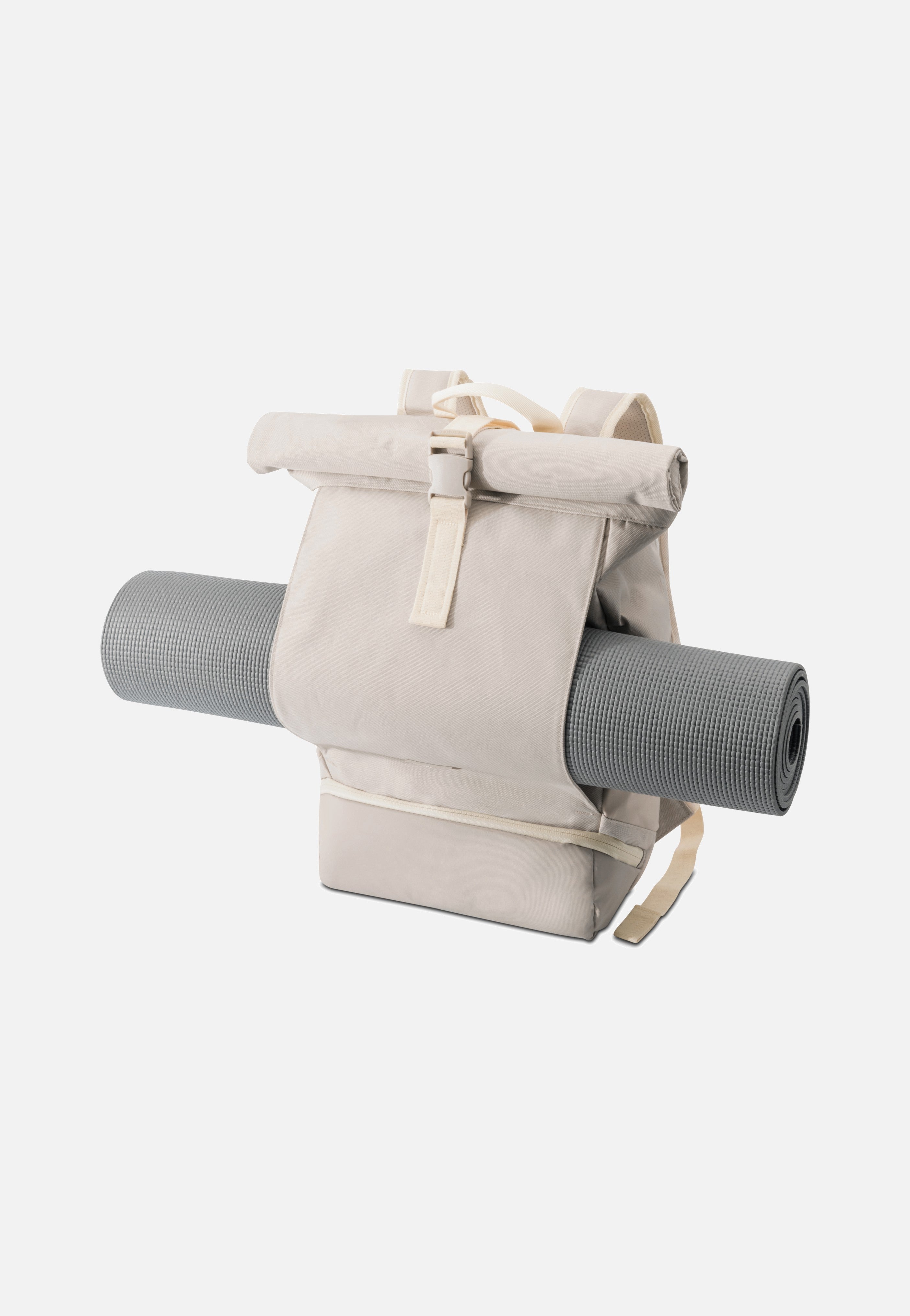 Johnny Urban - Allen Medium Sand - Rolltop Backpack | Neutral-Image