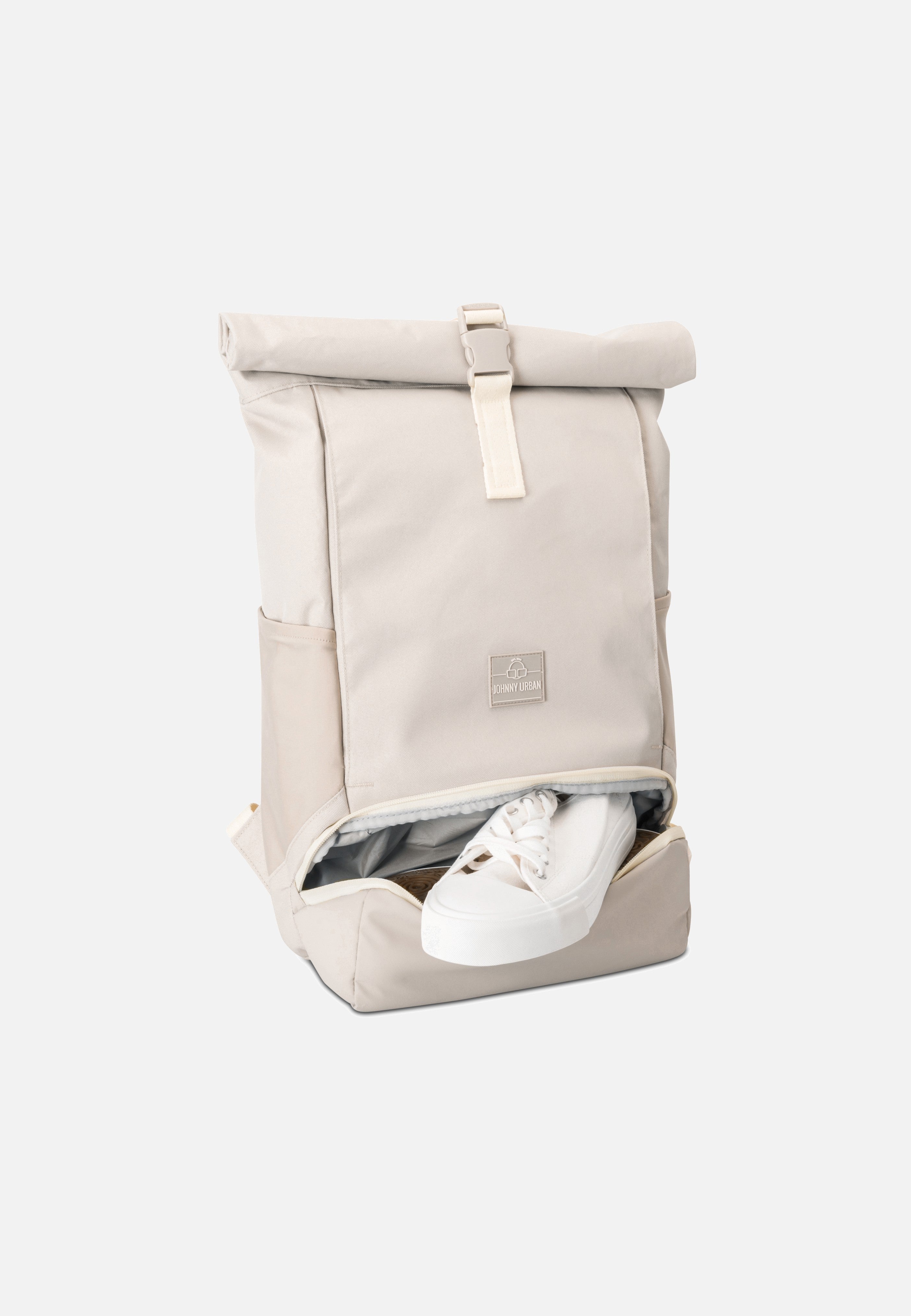 Johnny Urban - Allen Medium Sand - Rolltop Backpack | Neutral-Image