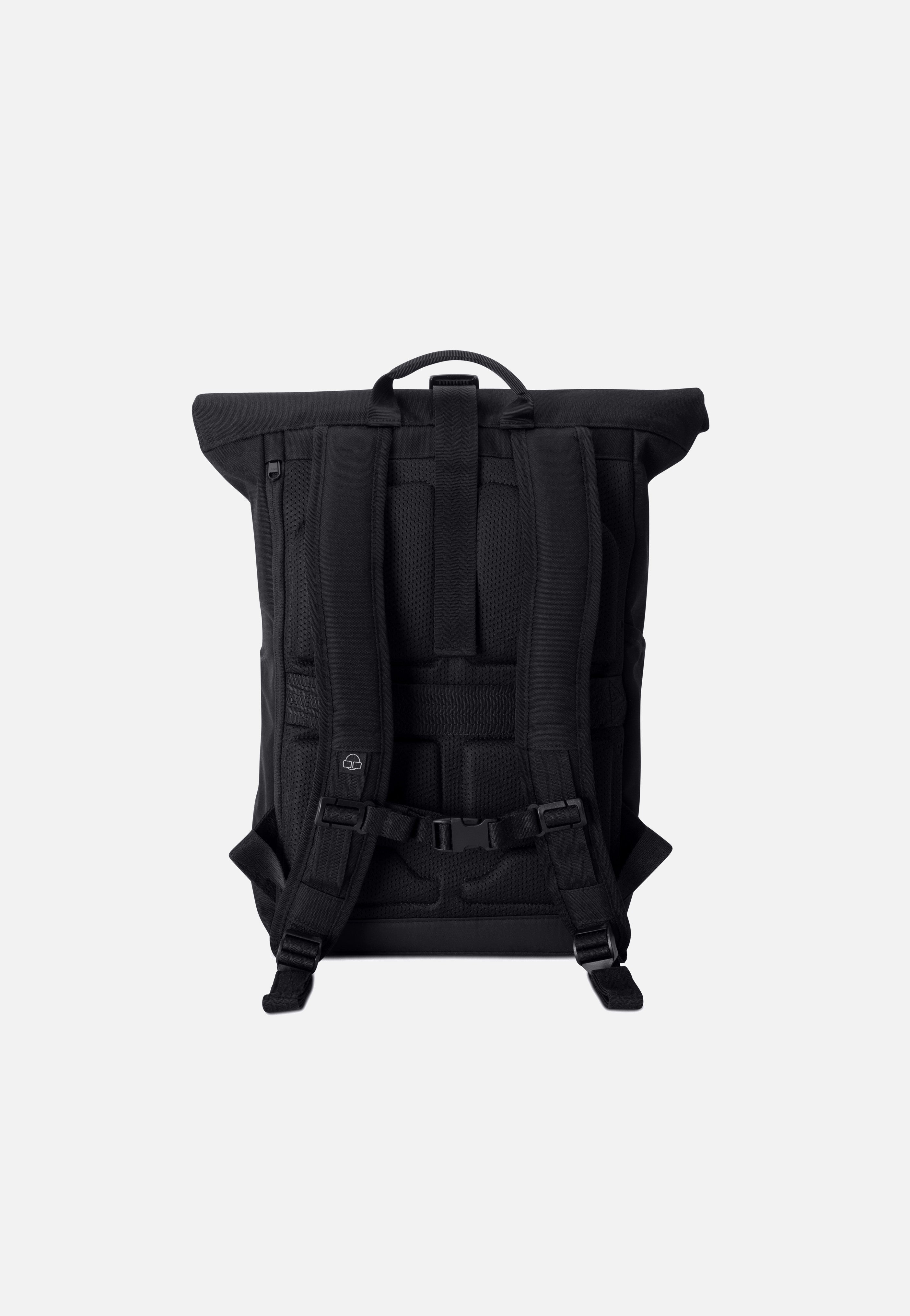 Johnny Urban - Allen Medium Schwarz - Rolltop Backpack | Neutral-Image