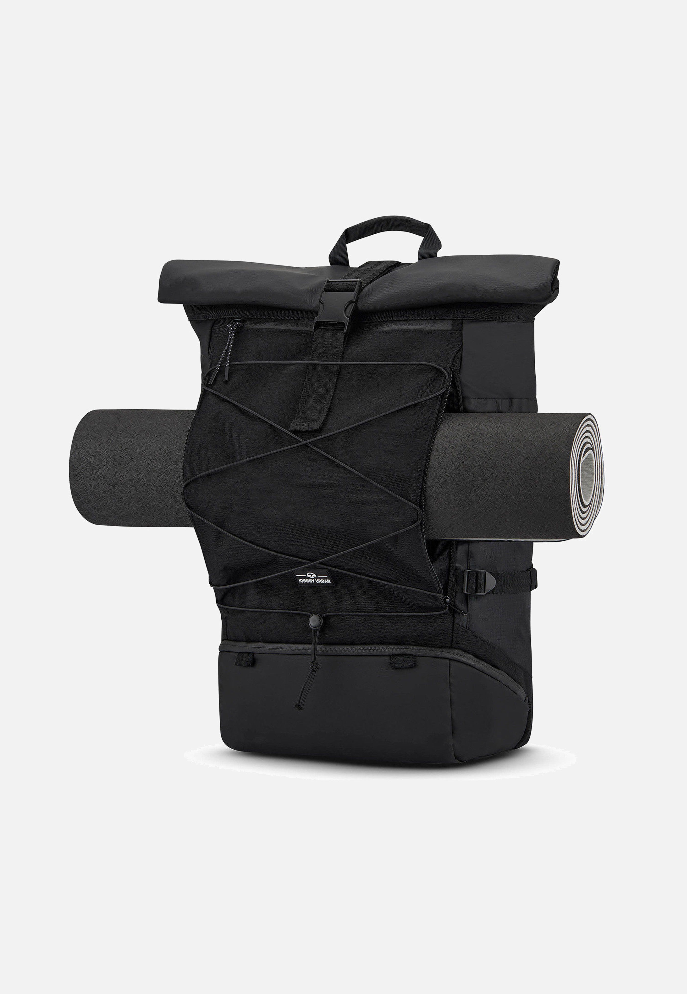 Johnny Urban - Allen XL Travel Schwarz - Rolltop Backpack | Neutral-Image