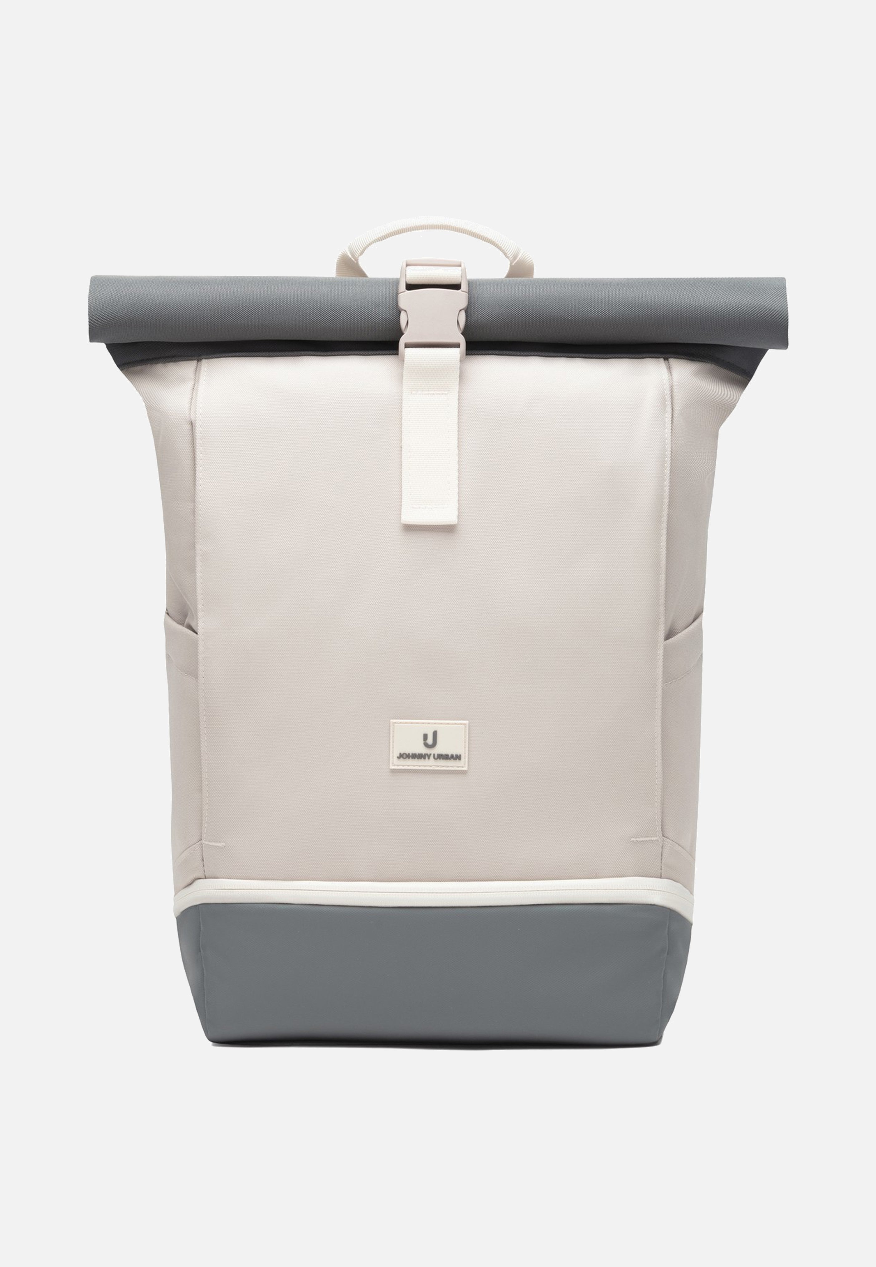 Johnny Urban Allen Large Sand-Grau Rolltop Backpack