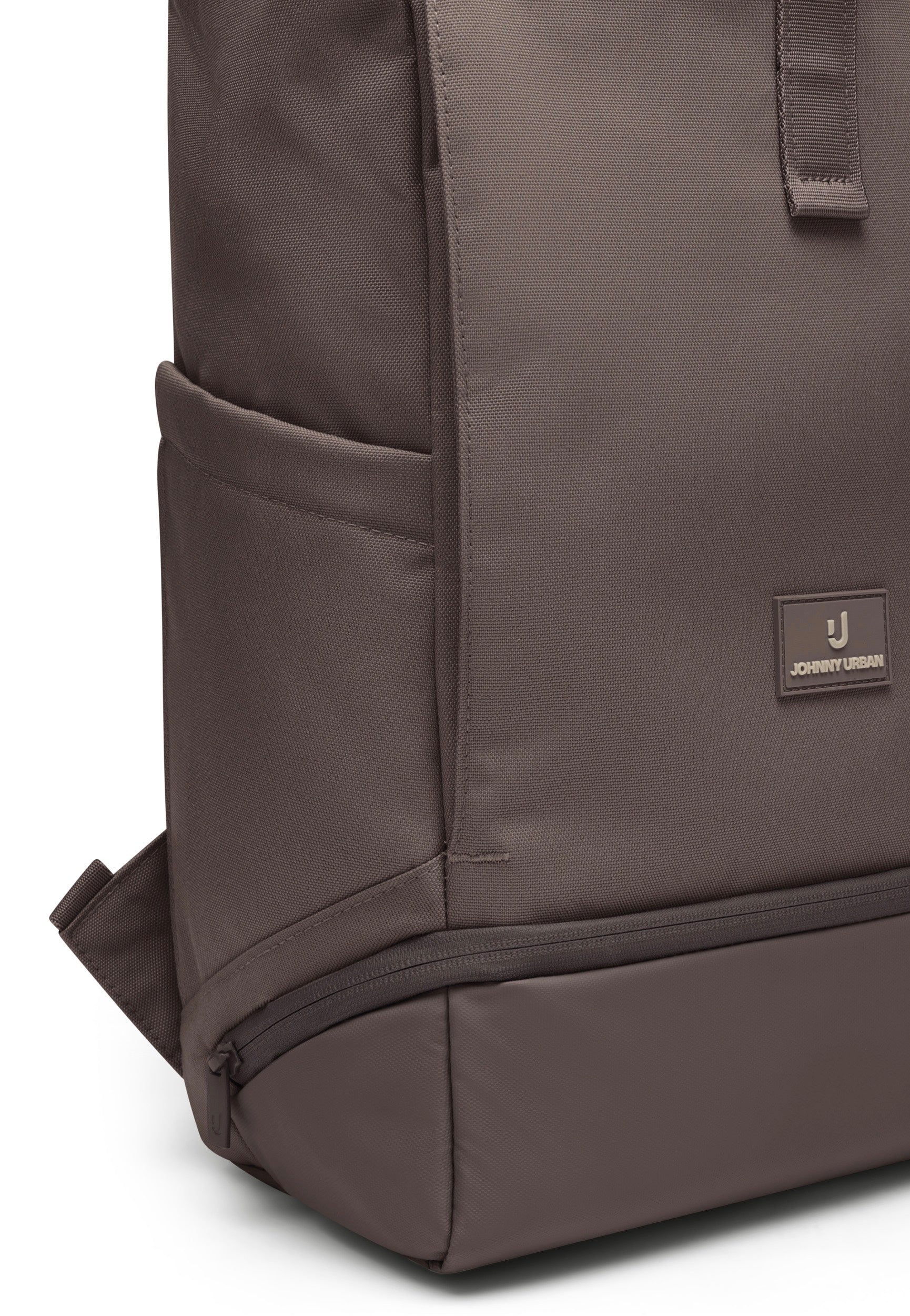 Johnny Urban Allen Medium Brown Rolltop Backpack