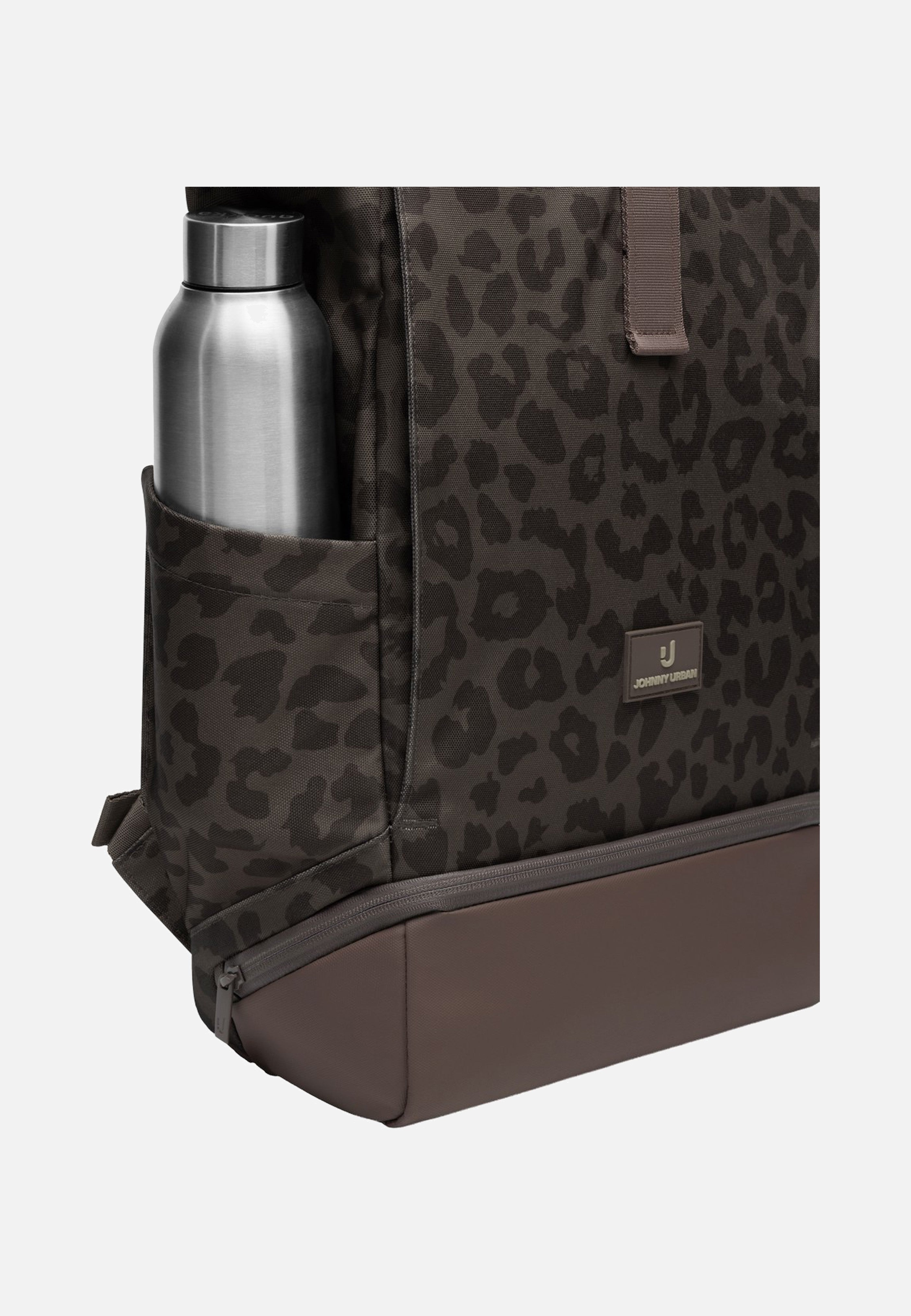 Johnny Urban Allen Medium Brown Leo Rolltop Backpack