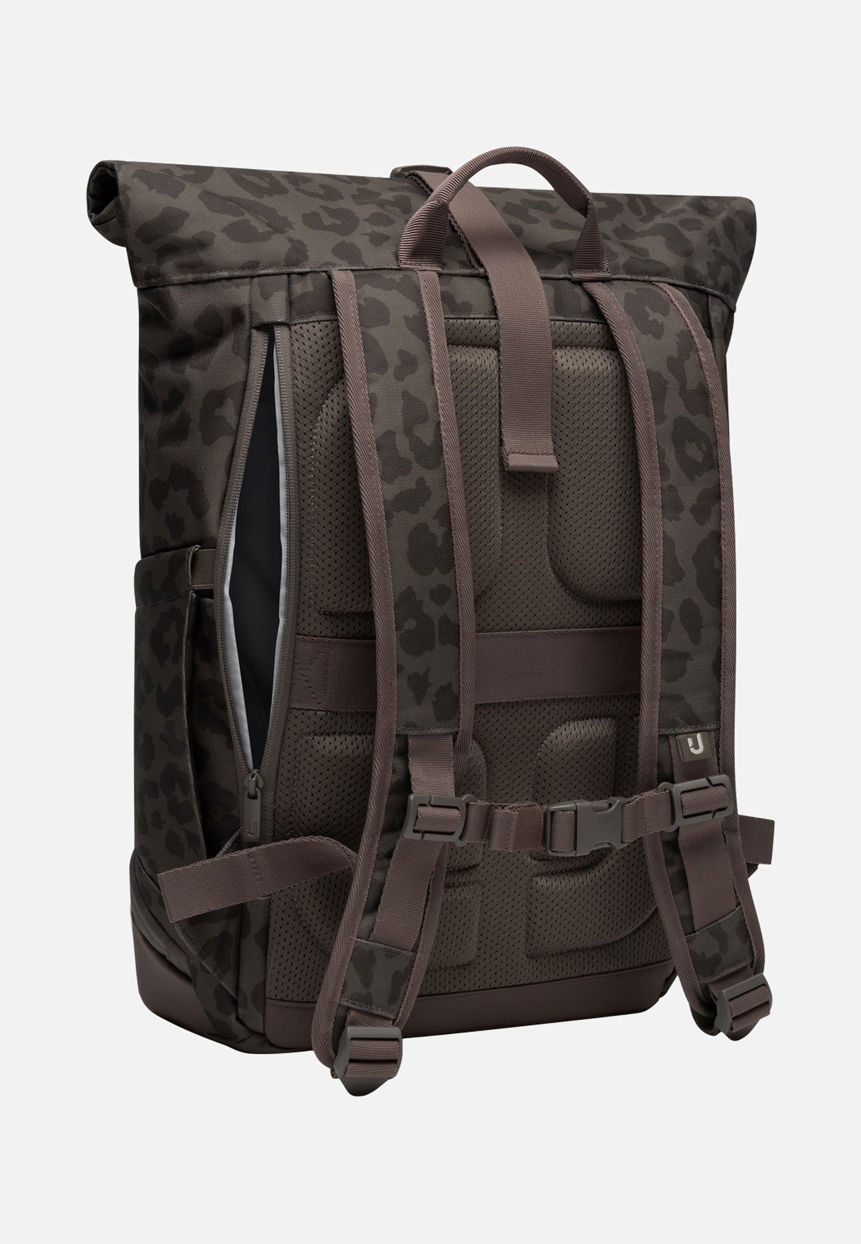 Johnny Urban Allen Medium Brown Leo Rolltop Backpack