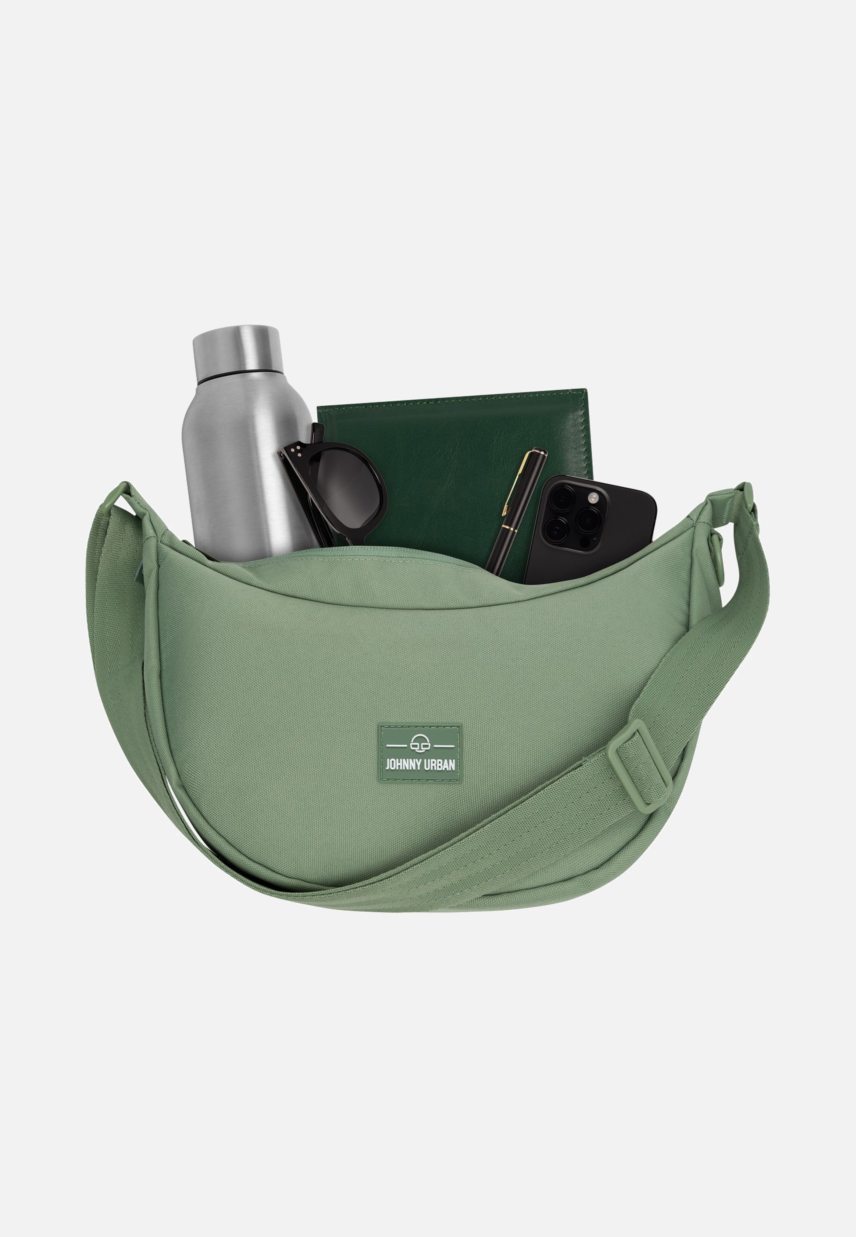 Johnny Urban Ally Medium Sage Green Umhängetasche