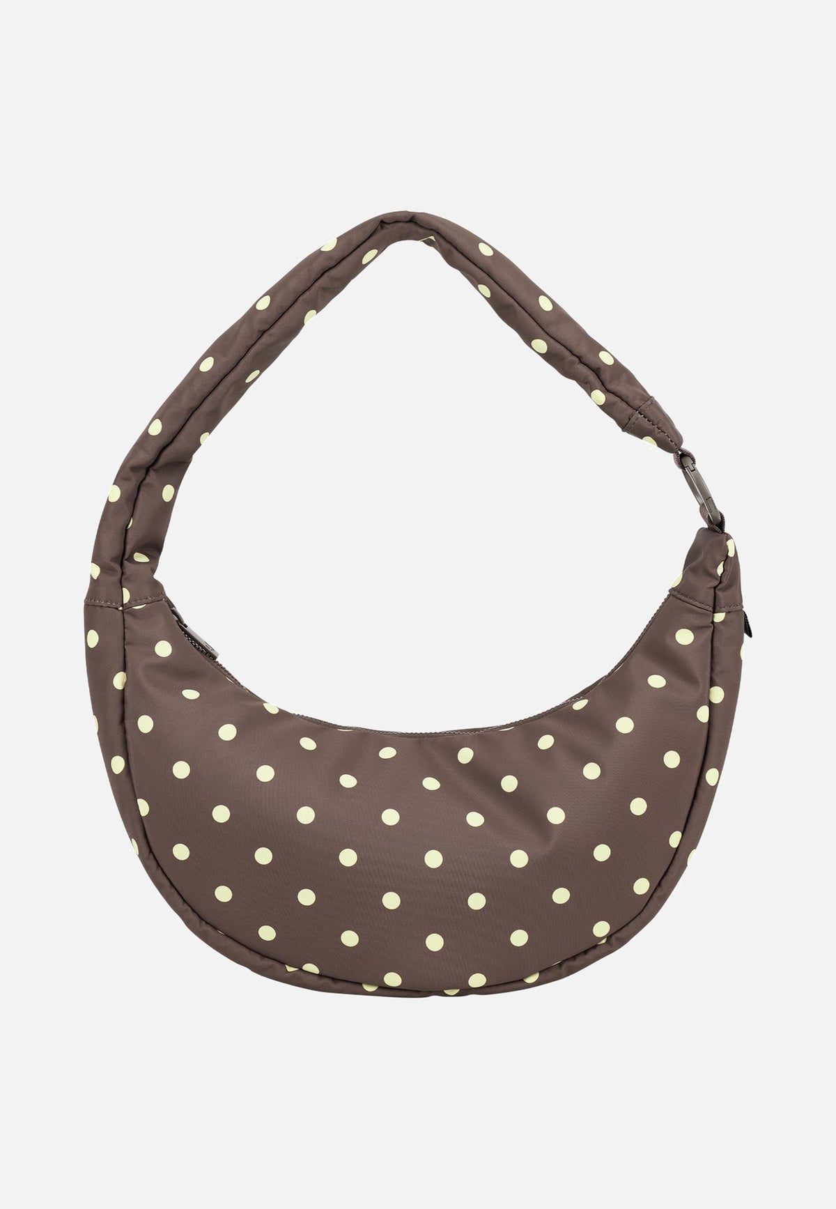 Johnny Urban Lou Medium Brown Polka Dots Crossbody Bag