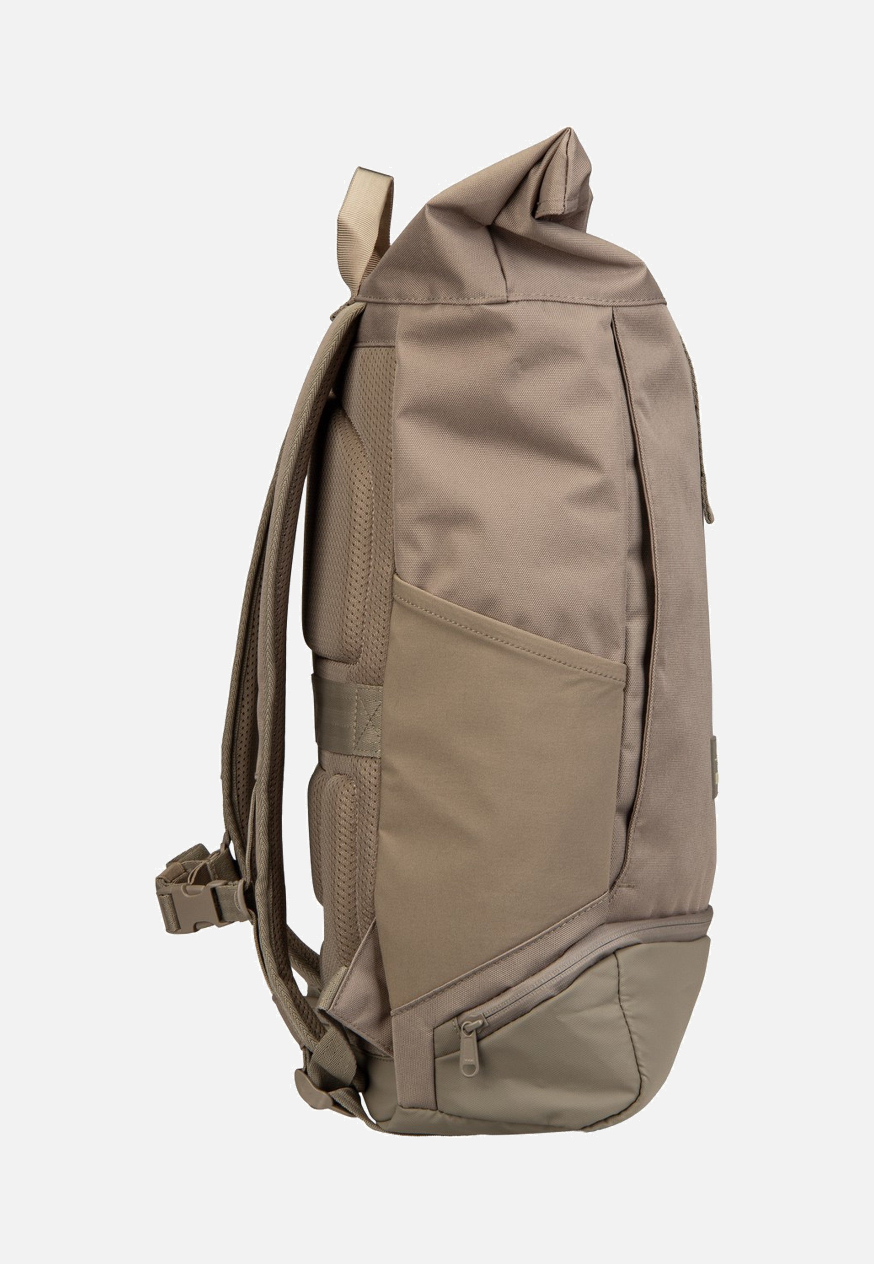 Johnny Urban - Allen Large Desert Grey - Rolltop Backpack | Neutral-Image