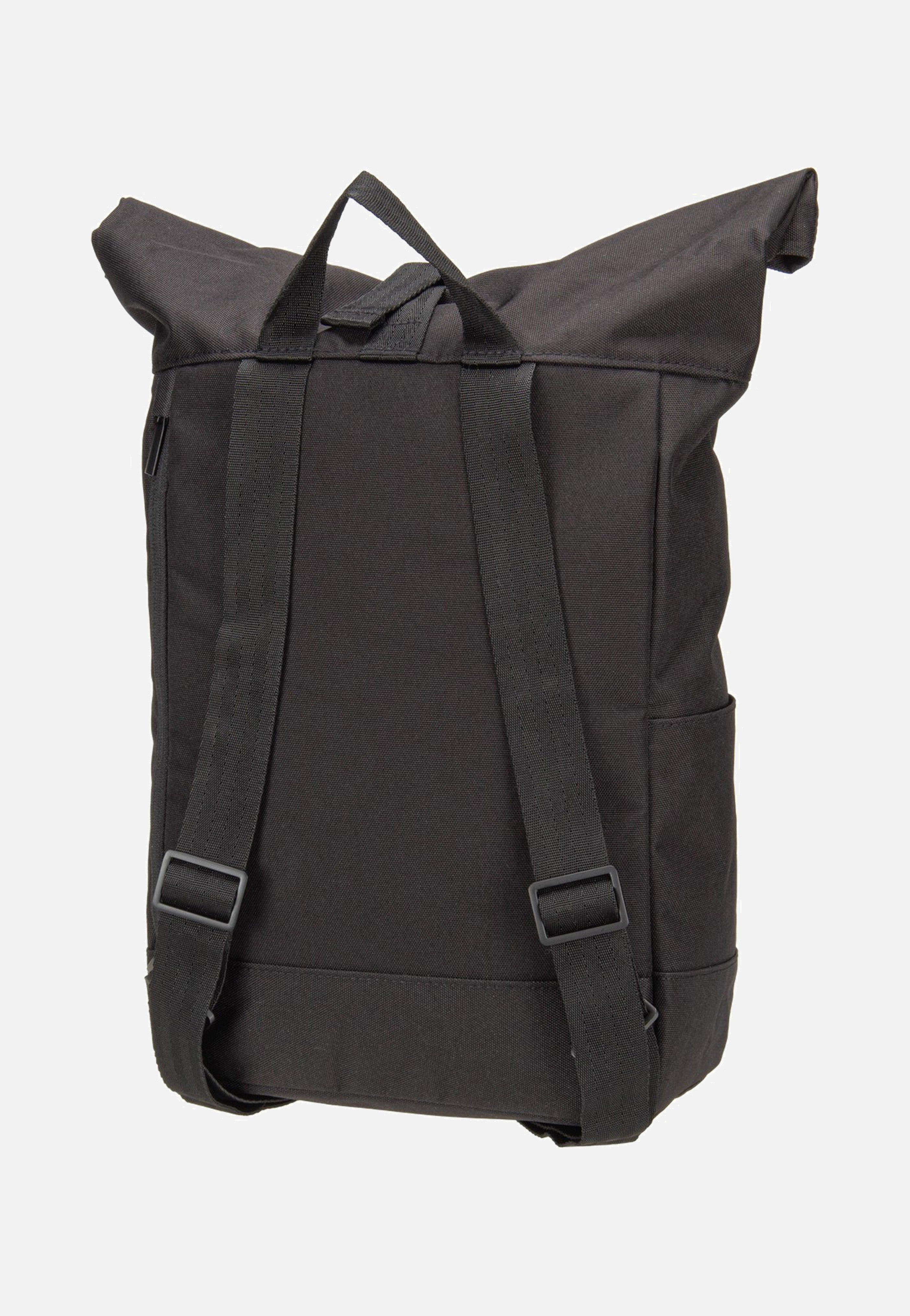 Johnny Urban Robin Small Black Rolltop Rucksack