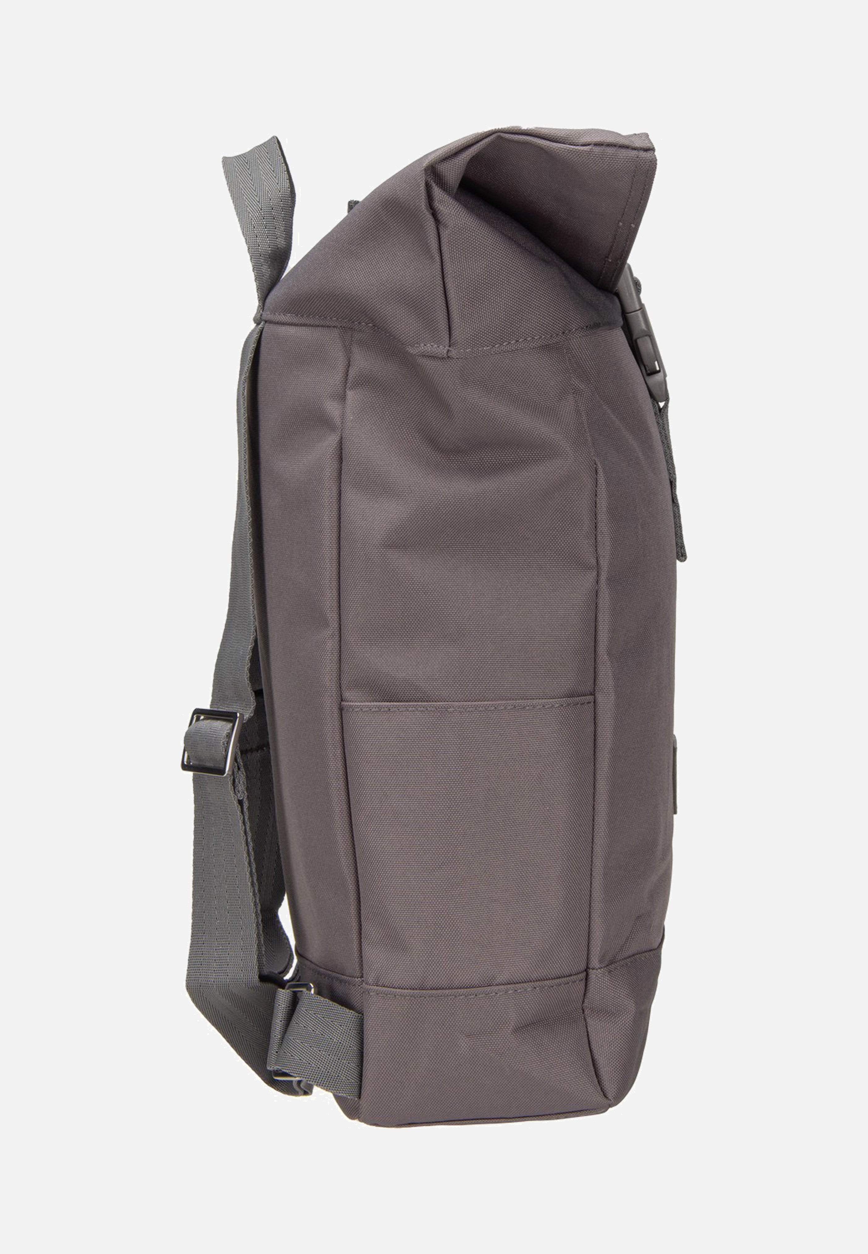 Johnny Urban Robin Small Dark Grey Rolltop Rucksack