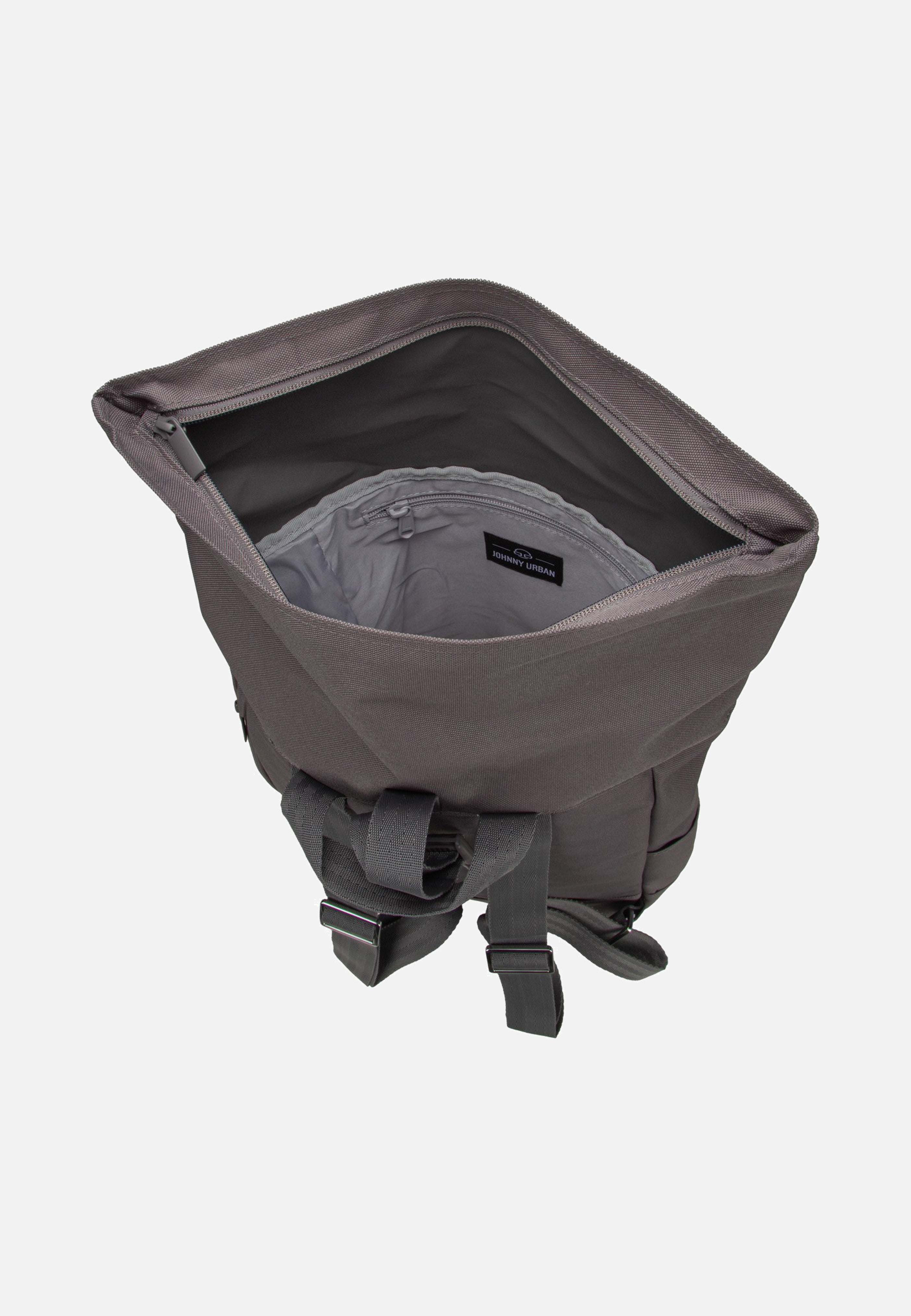 Johnny Urban - Robin Small Dark Grey - Rolltop Backpack | Neutral-Image
