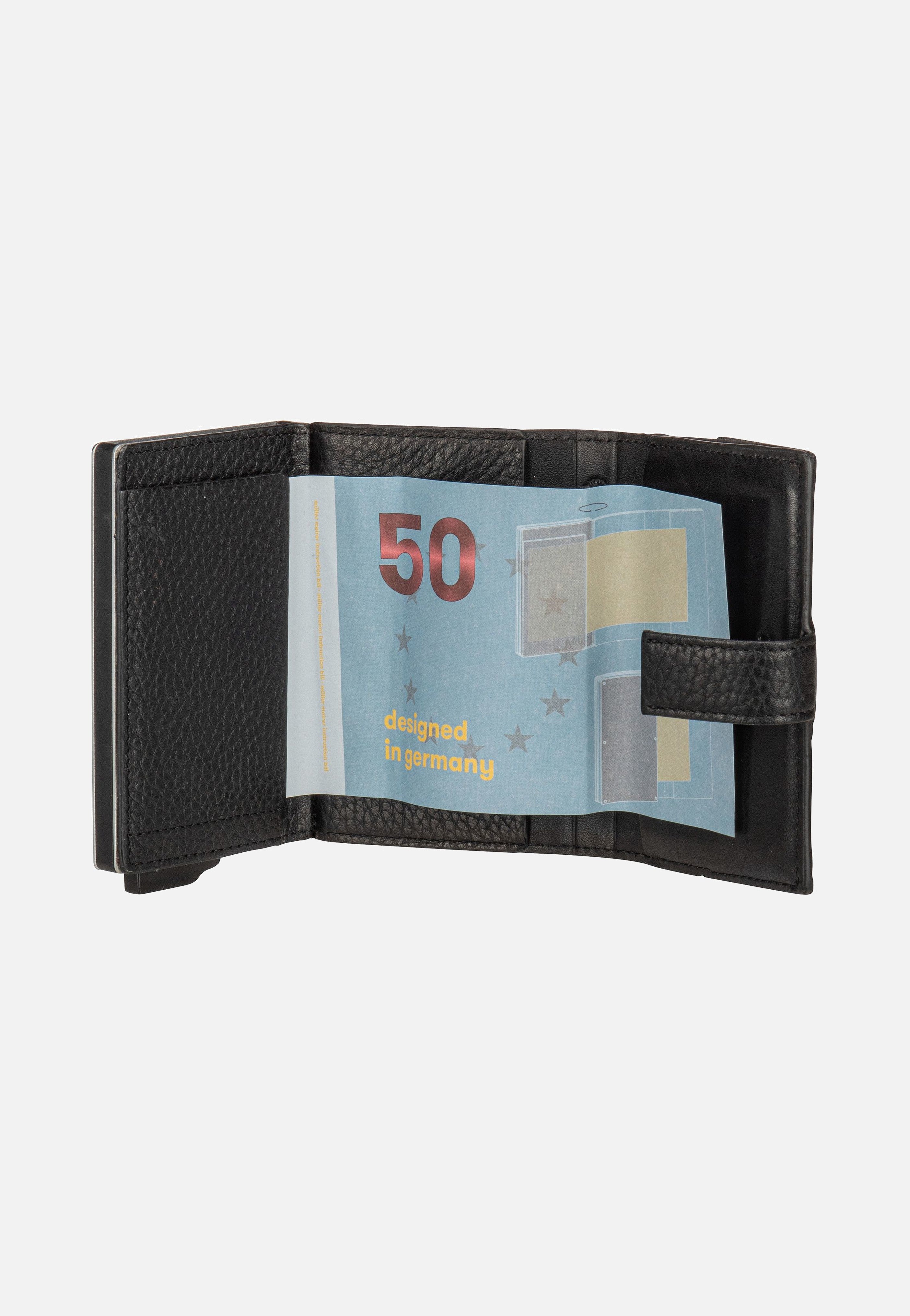 Joop Cardona C Three E-Cage SV8 Black Card Holder