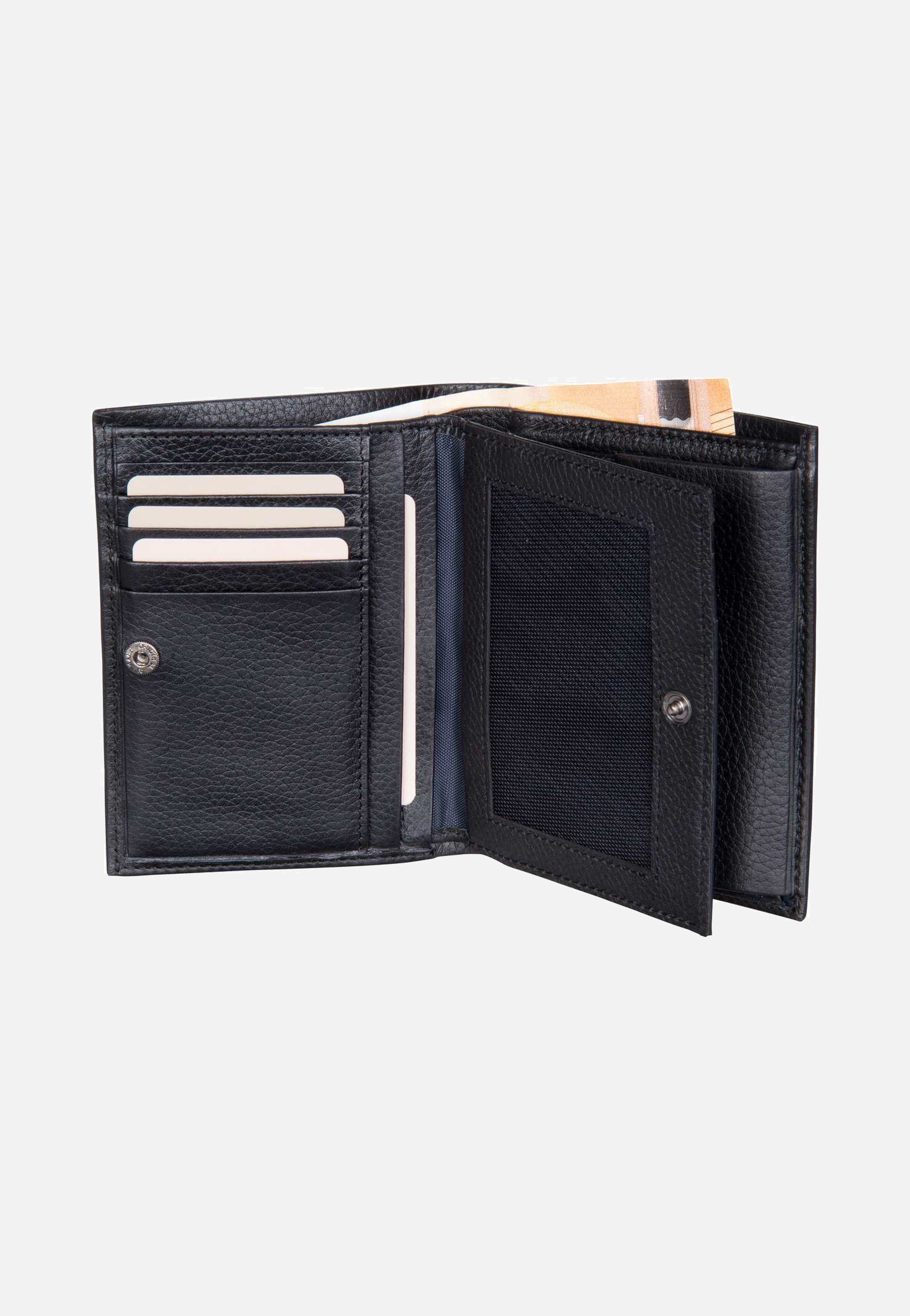Joop Cardona Ladon BillFold V8 Black Portemonnaie