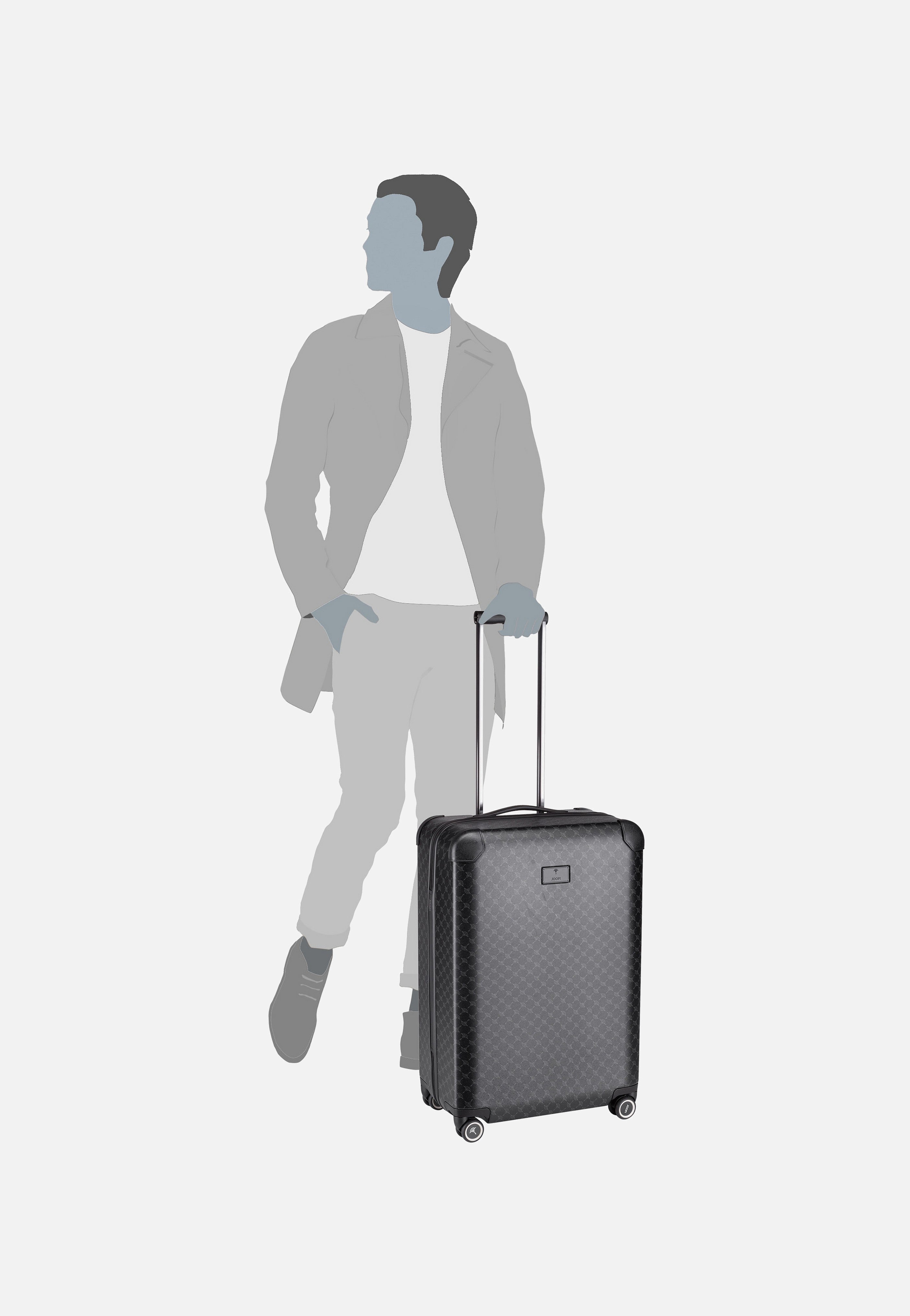 Joop - Cortina Volare C65 Trolleycase MVZ 4W Phantom - Suitcase | Neutral-Image