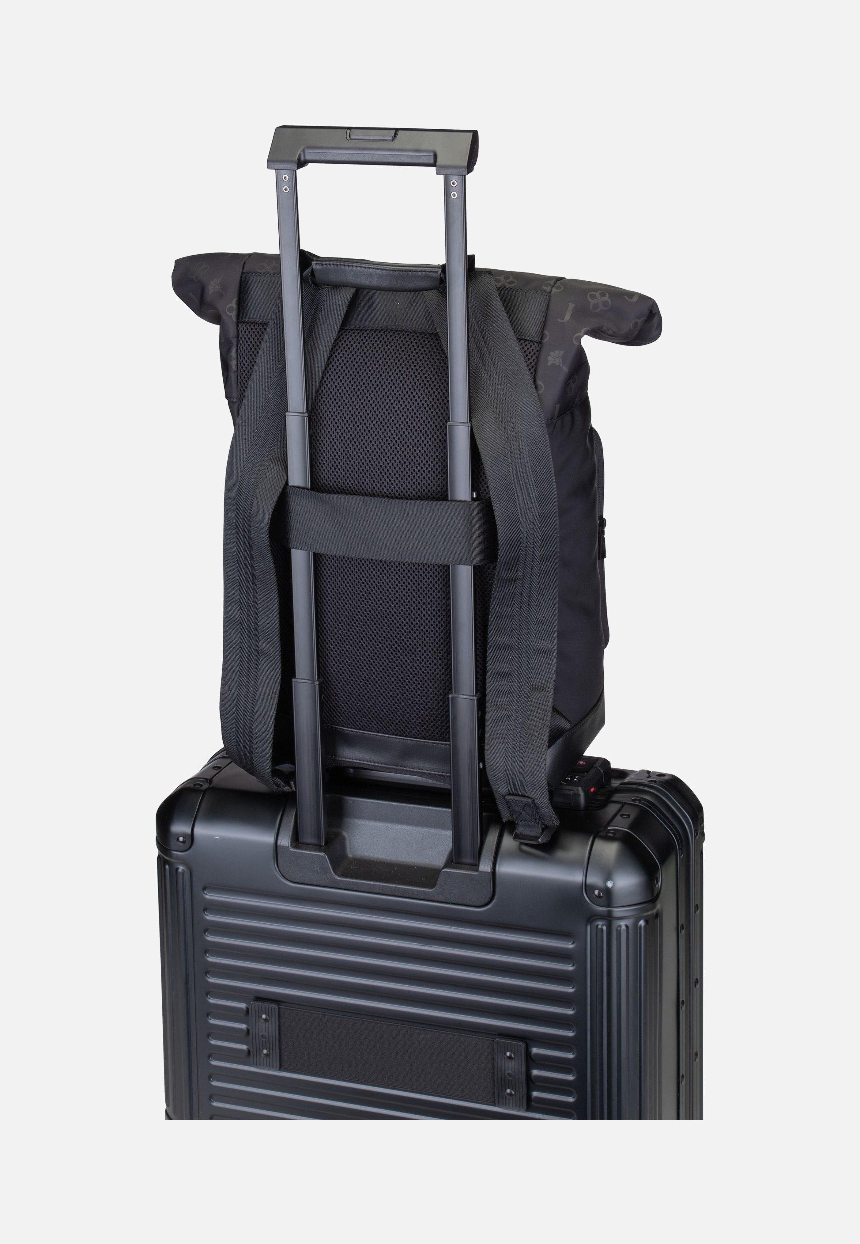 Joop - Decoro Nicosia Otis LVF Black - Rolltop Backpack | Men-Image