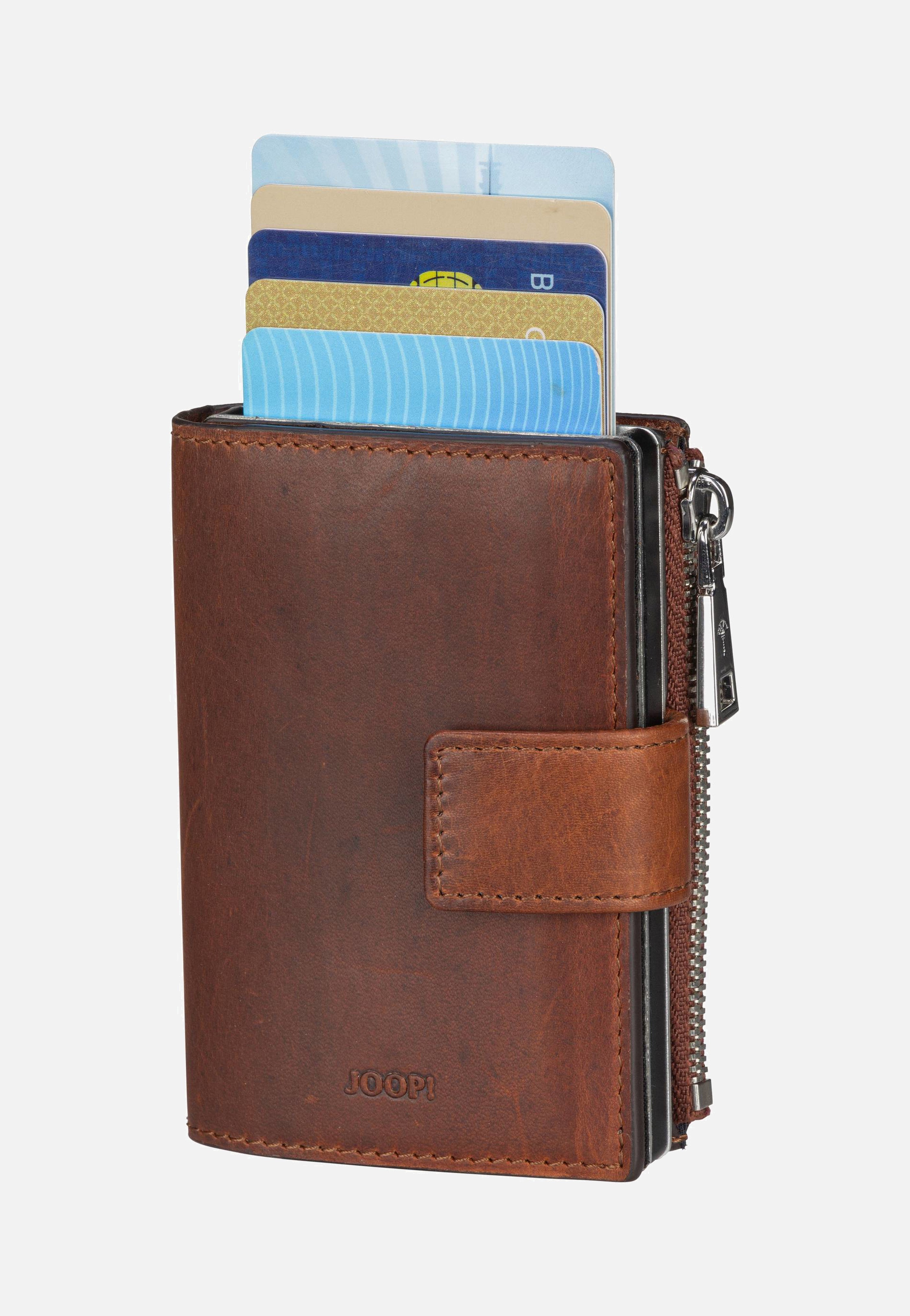 Joop - Loreto C Four E-Cage SV8 Darkbrown - Card Holder | Neutral-Image