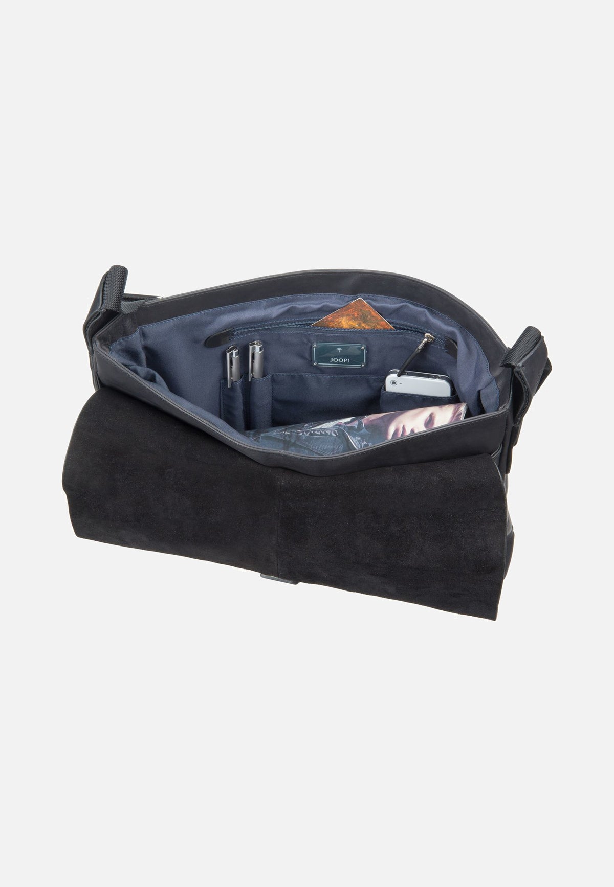 Joop Loreto Janis Messenger SHF Black Messenger Bag