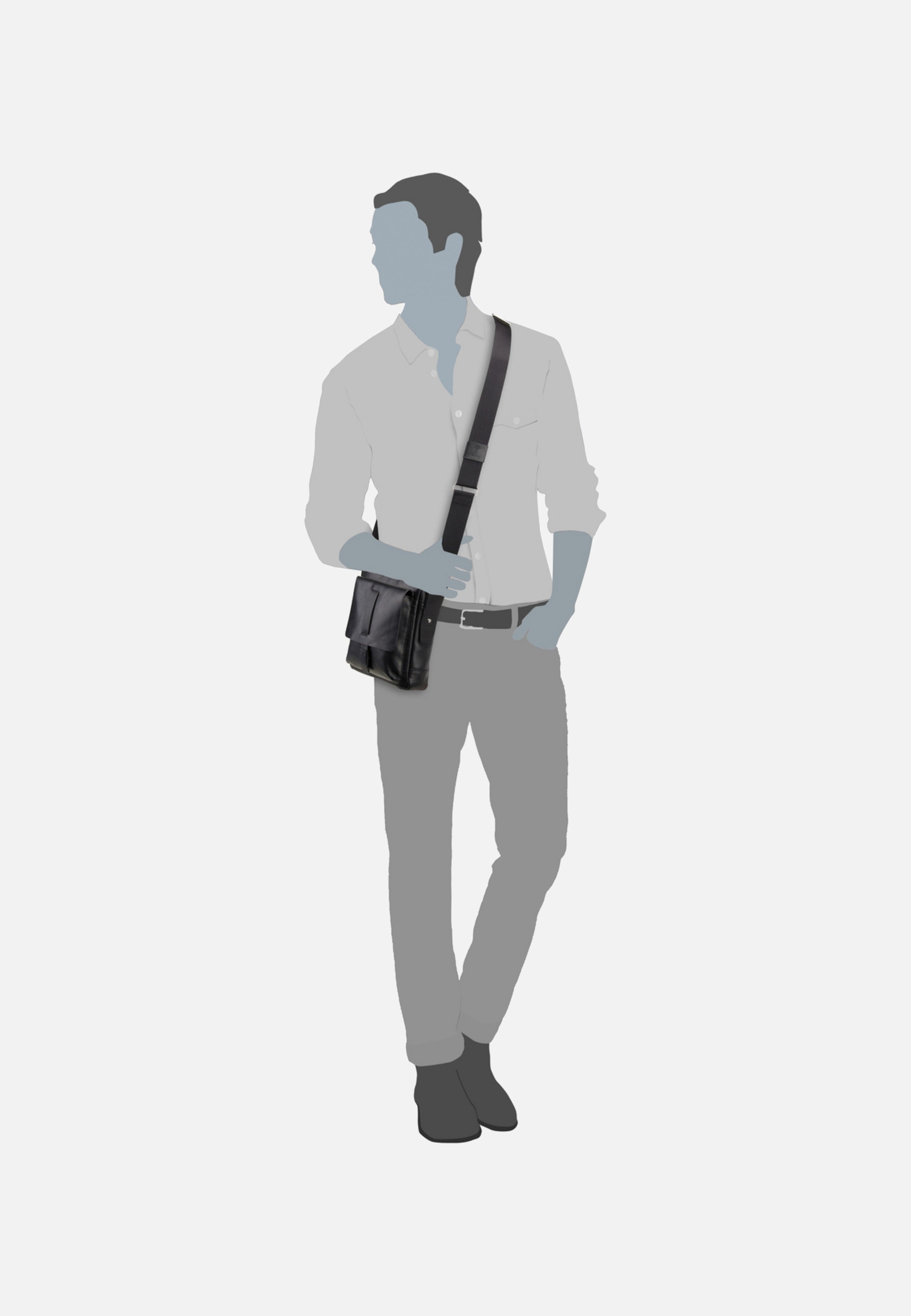 Joop - Loreto Remus XSVZ Black - Shoulder Bag | Men-Image