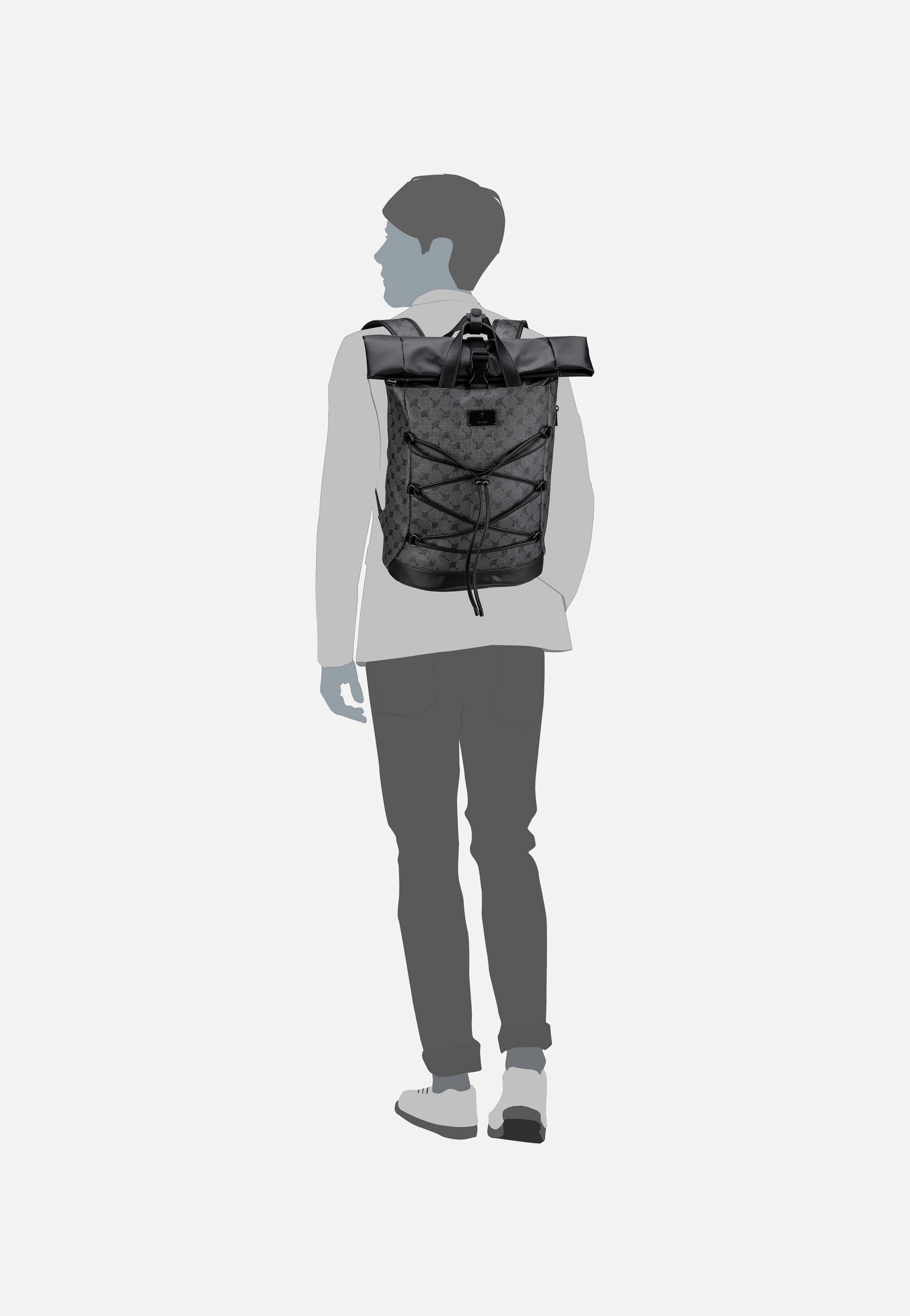 Joop - Mazzolino Luc MVF Black - Backpack | Men-Image