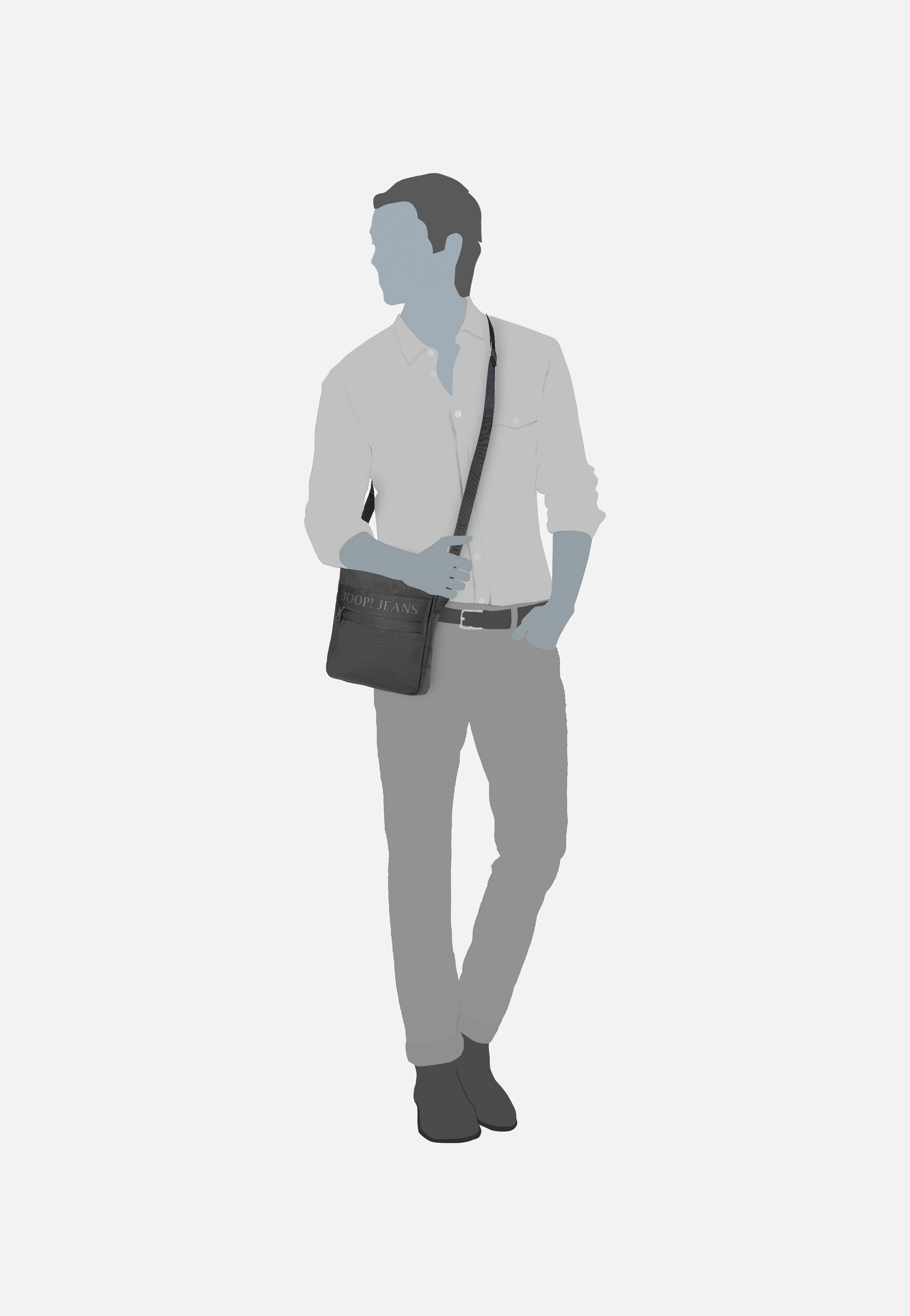 Joop - Modica Milo XSVZ Black - Shoulder Bag | Men-Image