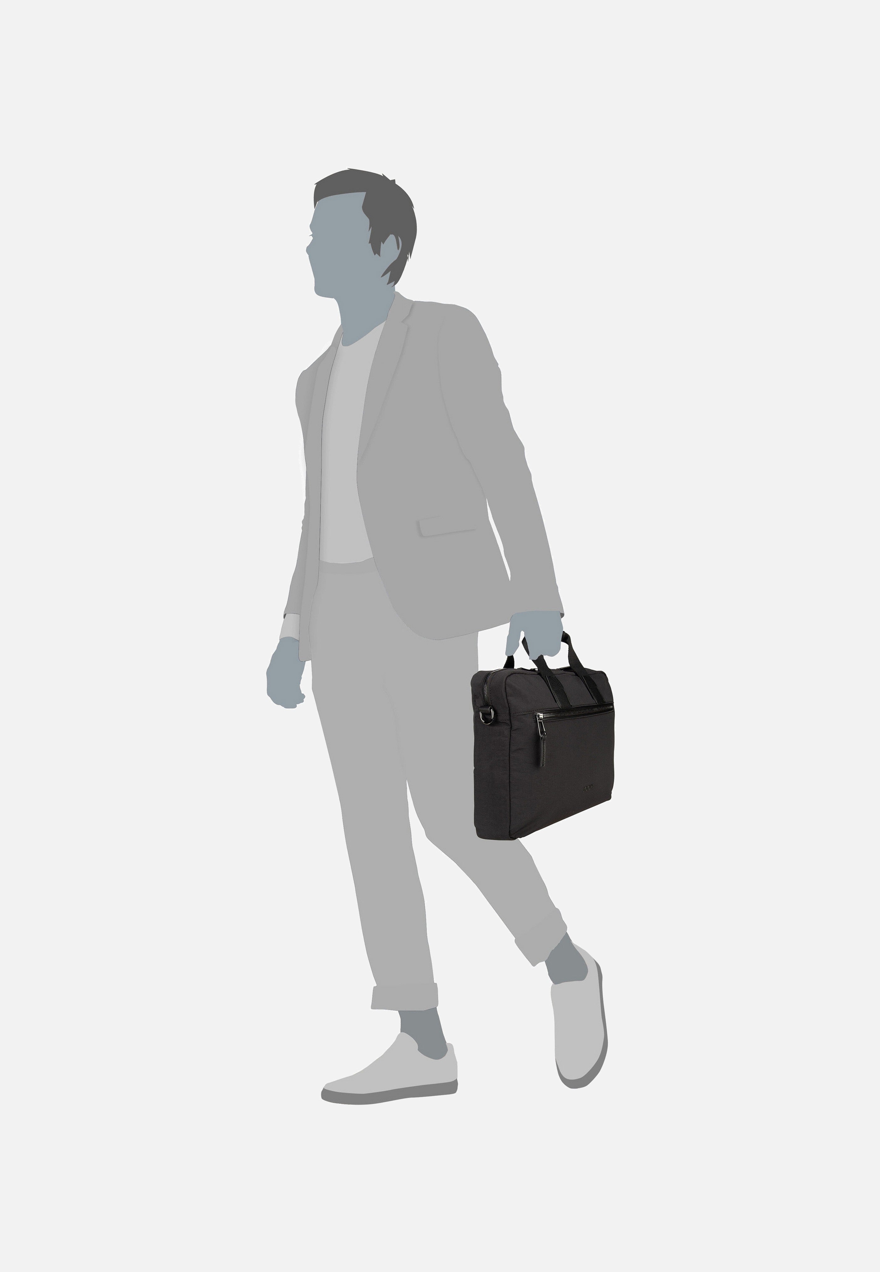 Joop - Narni Pandion Briefbag SHZ Black - Briefcase | Neutral-Image