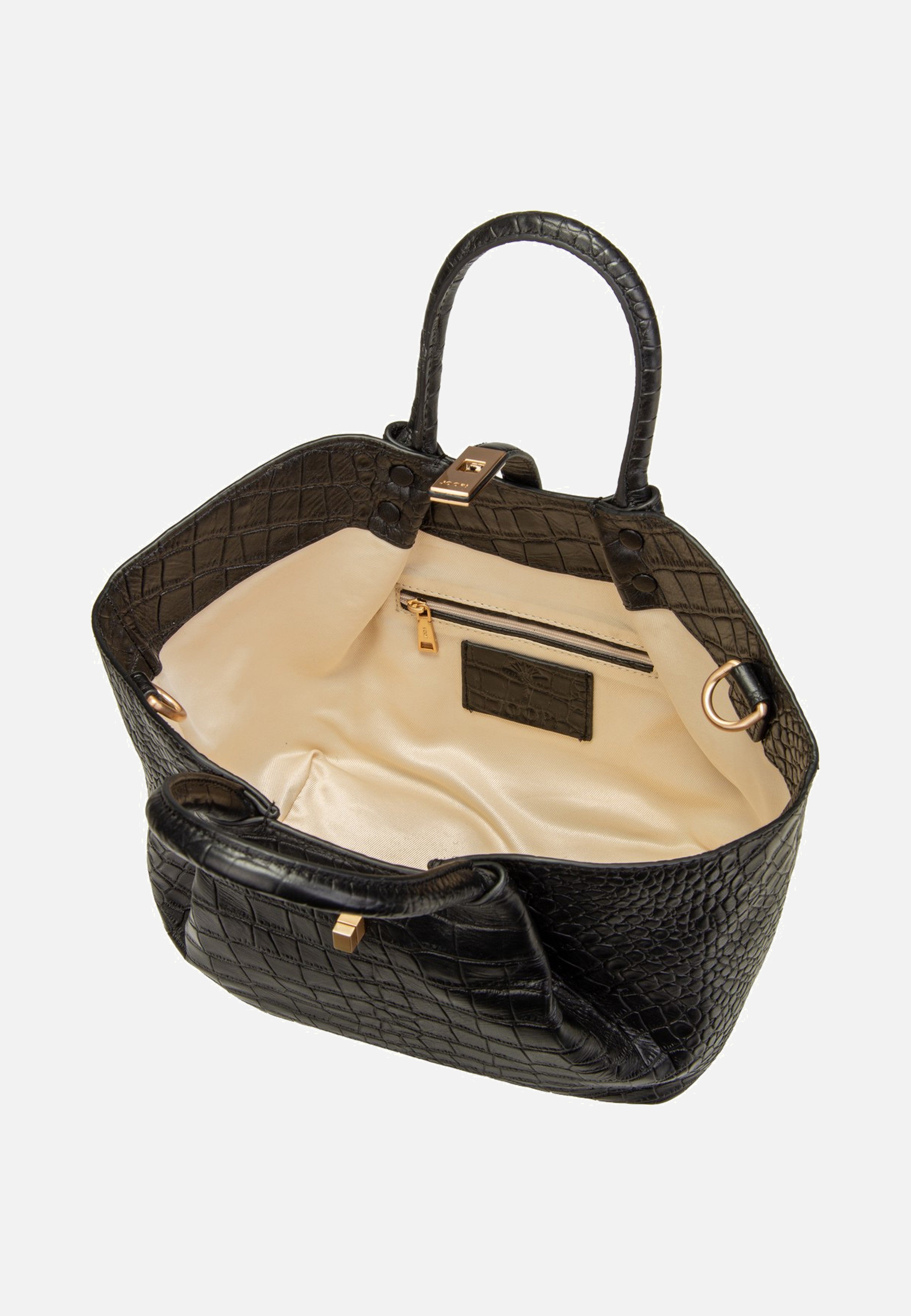 Joop - Coccodrillo Sheryl Handbag SHO Black - Handle Bag | Women-Image