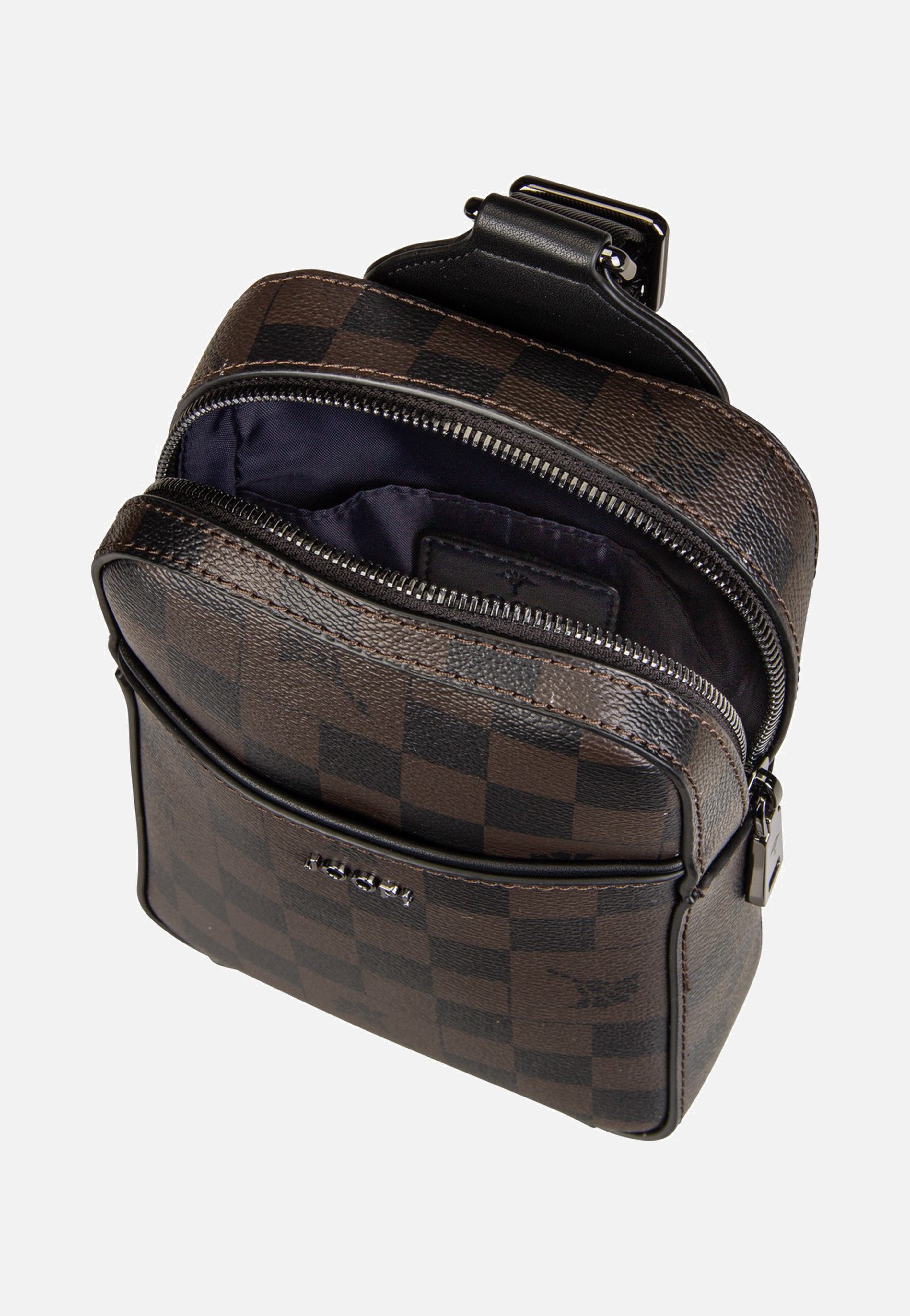 Joop Cortina Piazza Timo XSVZ Seal Brown Sling Bag