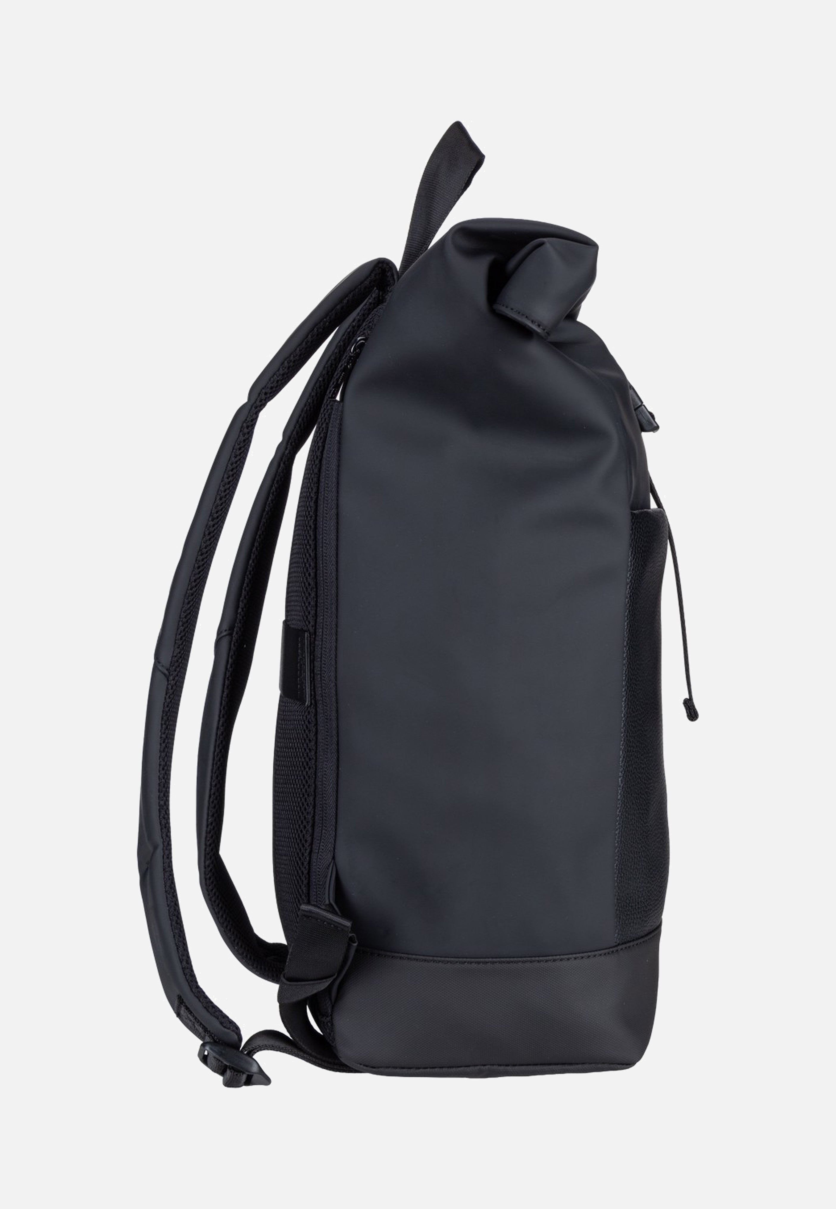 Joop Lanciano Otis LVF Black Rolltop Backpack