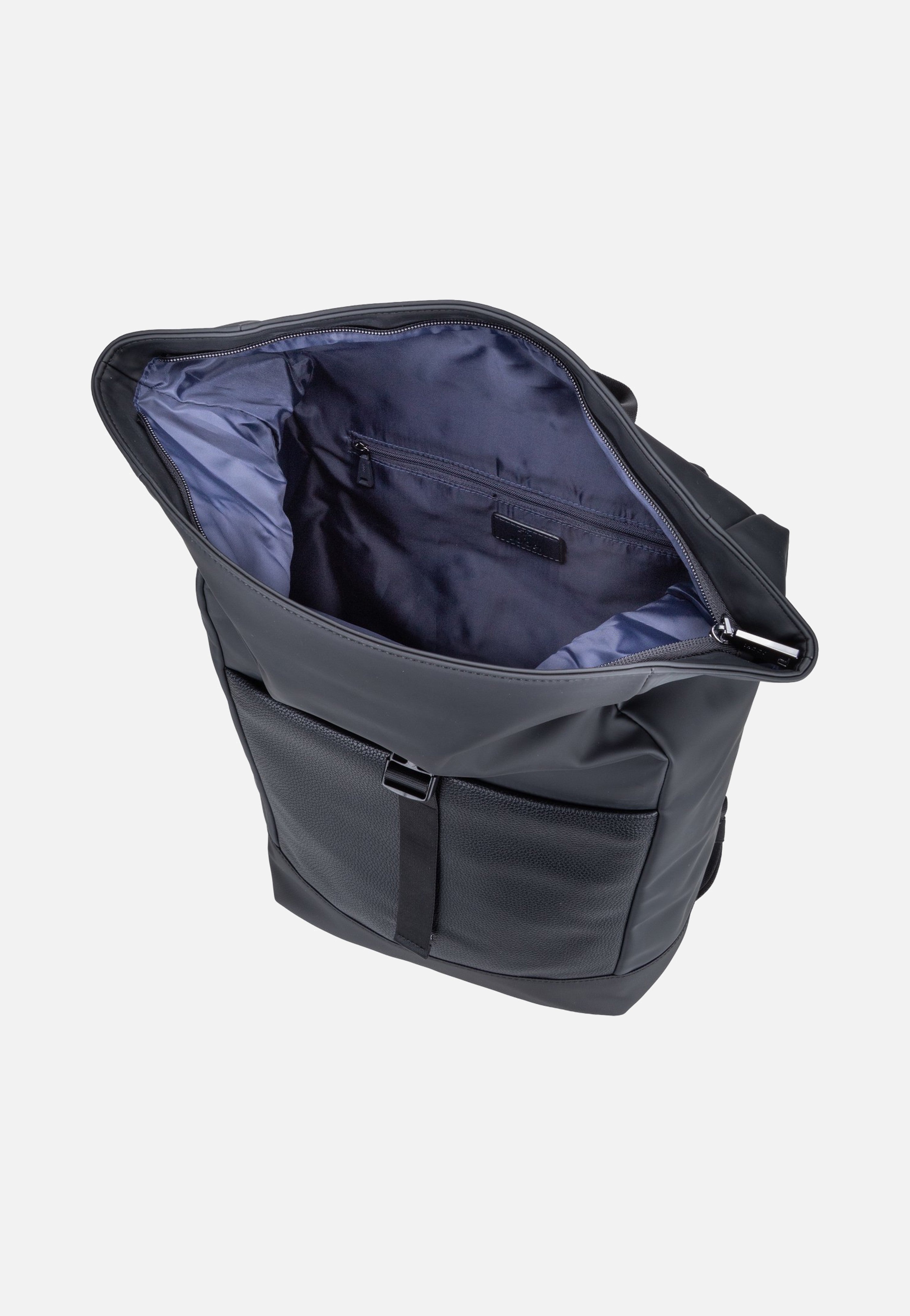 Joop Lanciano Otis LVF Black Rolltop Backpack
