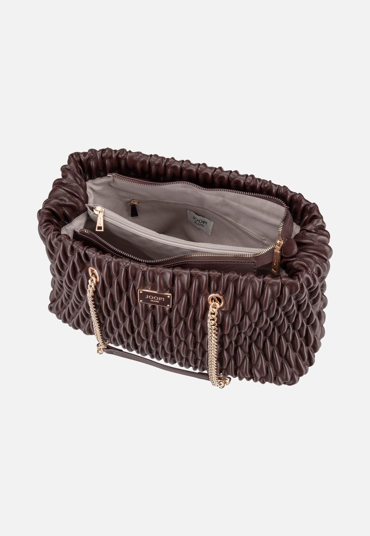 Joop Ruga Niecy LHO Darkbrown Shopper